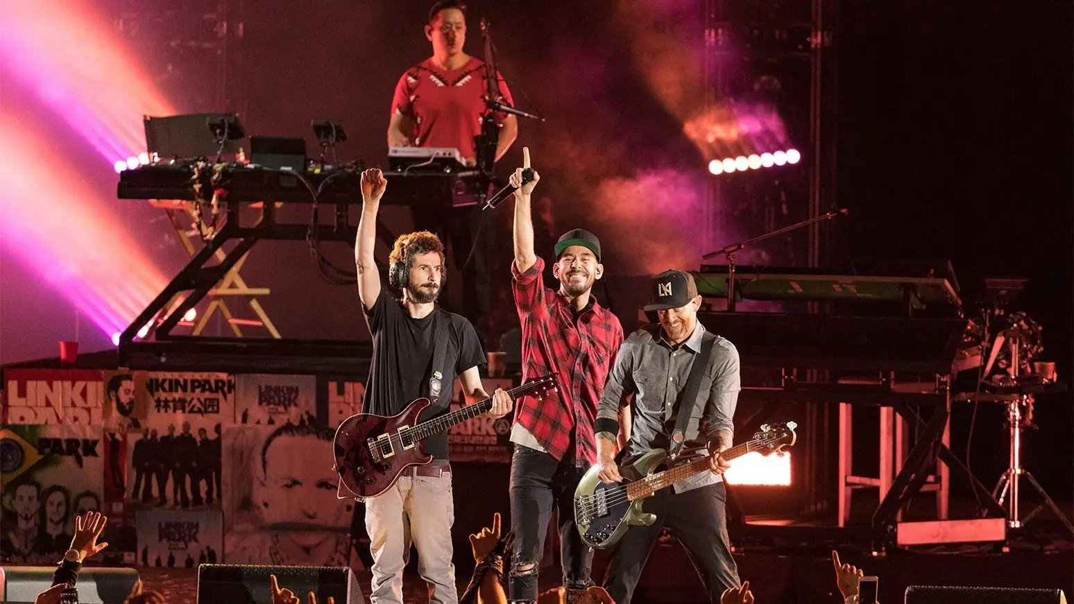 Linkin Park and Friends Celebrate Life in Honor of Chester Bennington backdrop