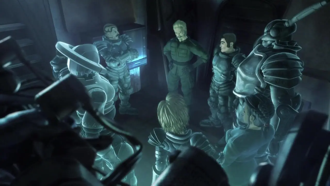 Appleseed XIII: Ouranos backdrop