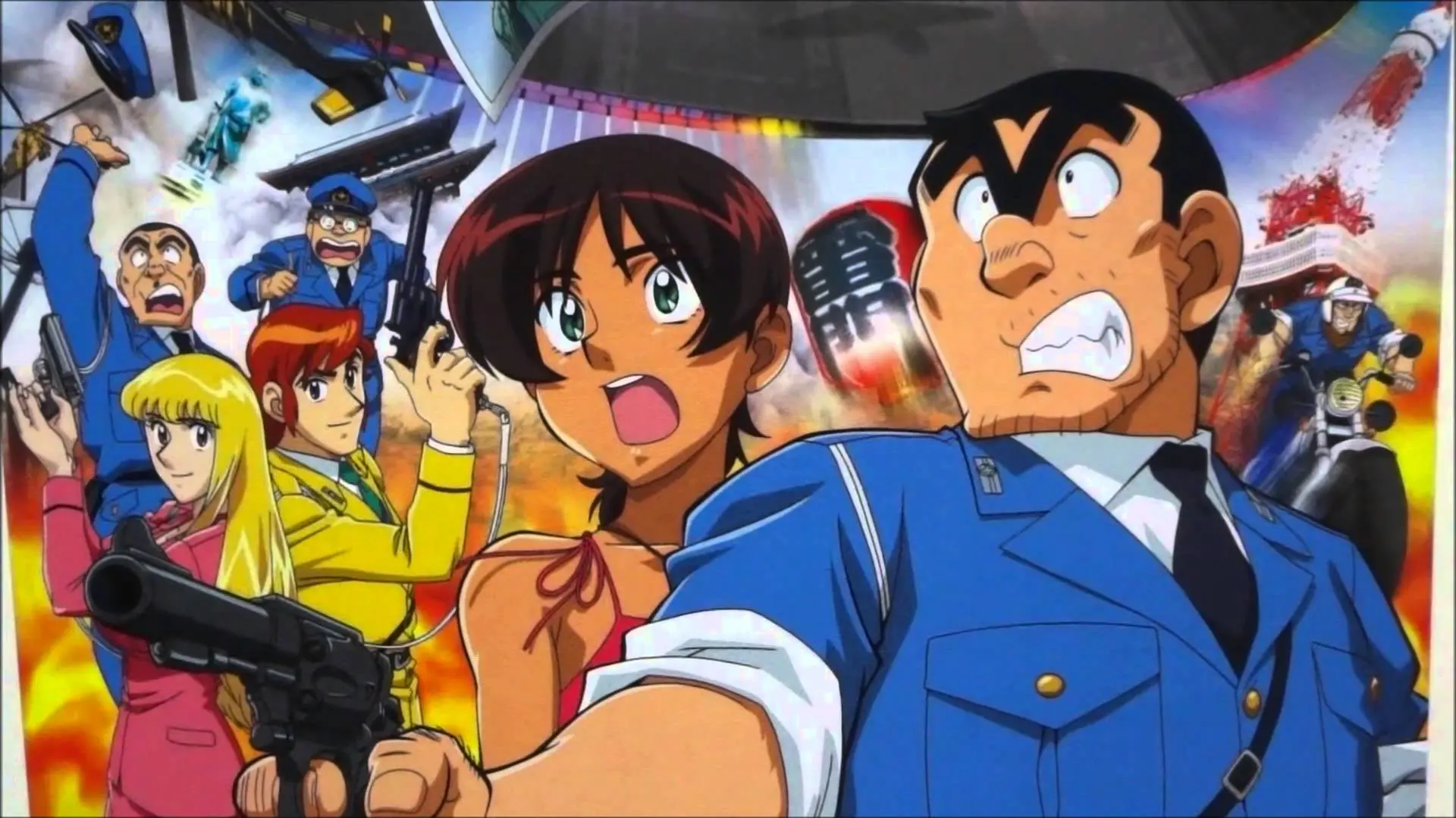 KochiKame the Movie 2: UFO Attack! The Great Tornado Strategy!! backdrop