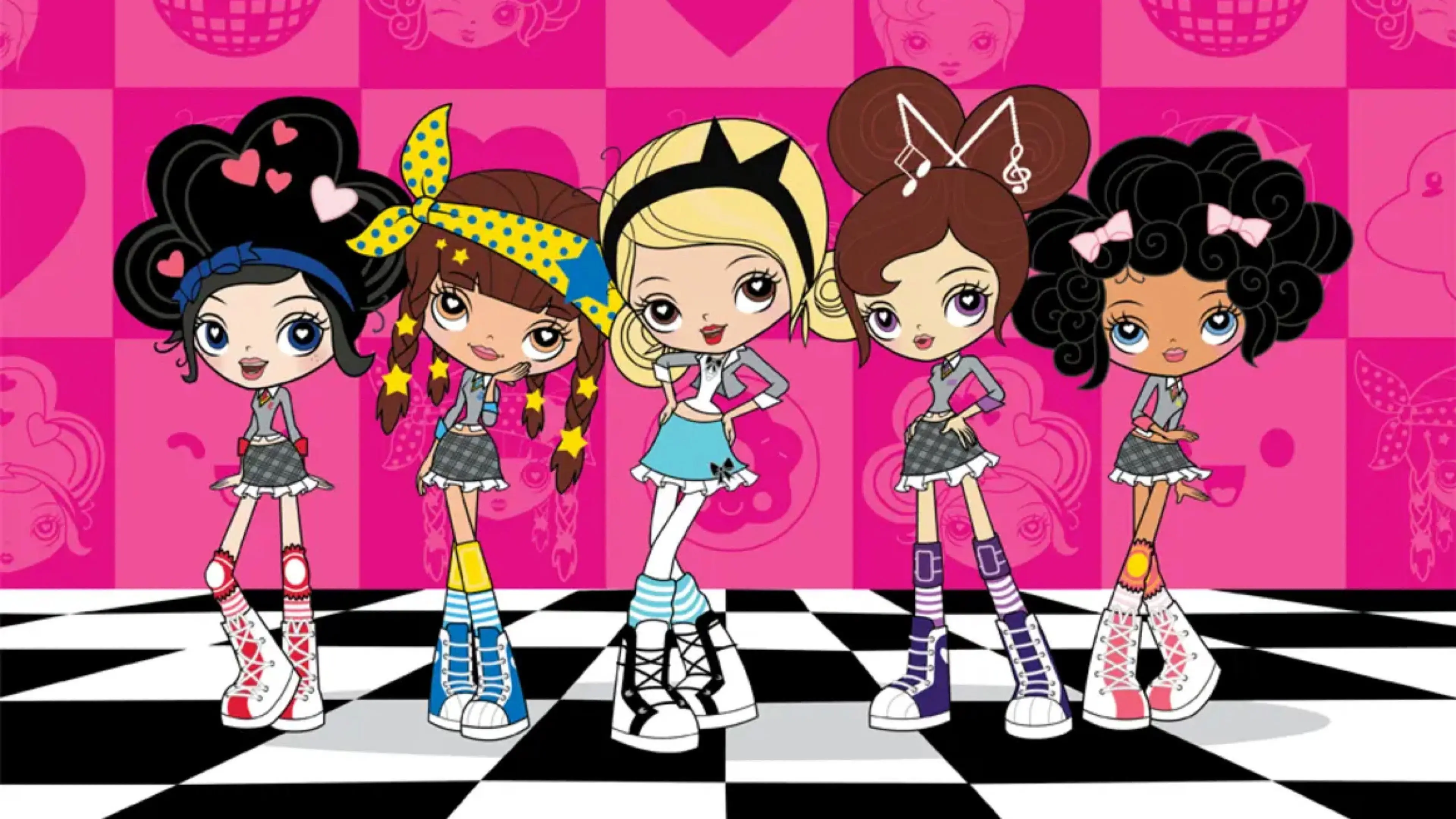 Kuu Kuu Harajuku backdrop