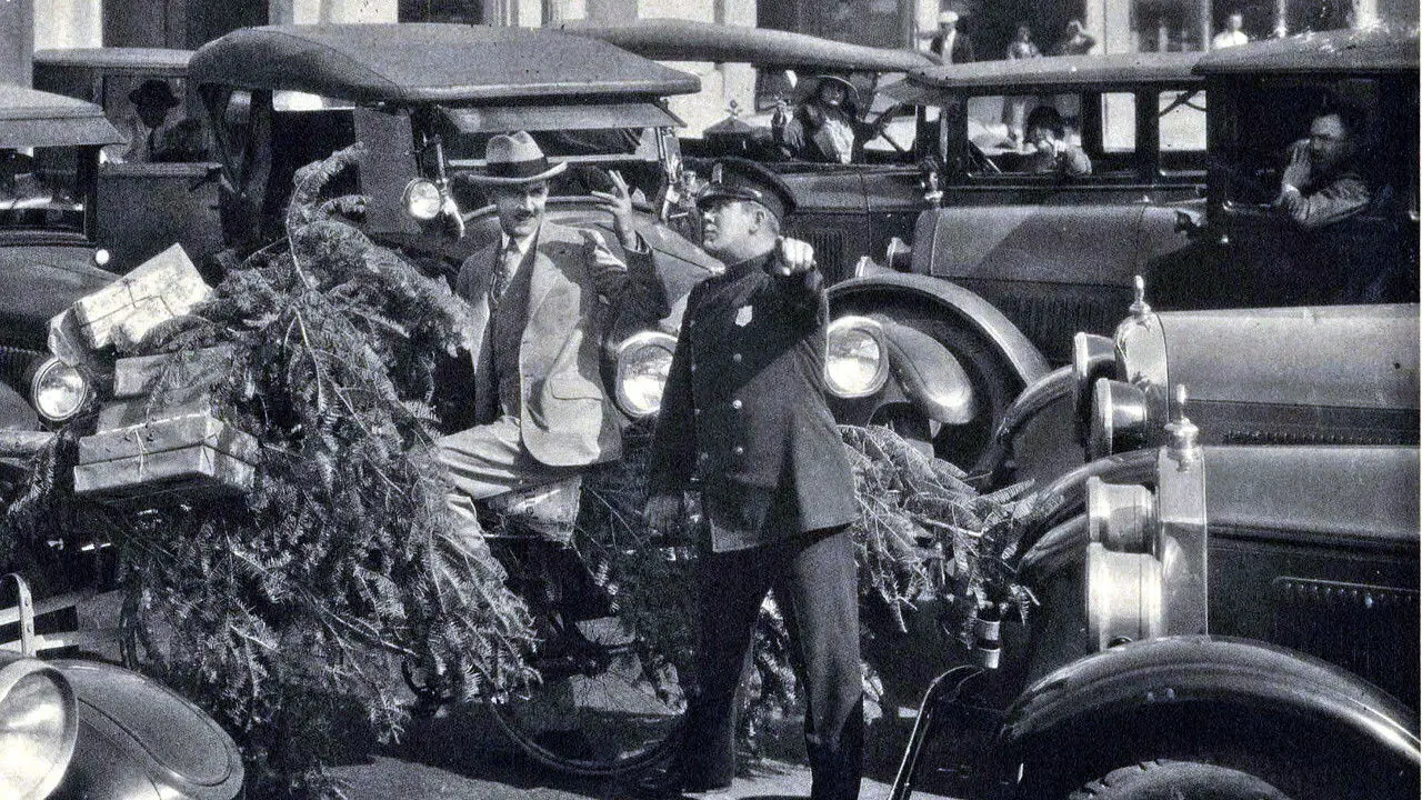 There Ain't No Santa Claus backdrop