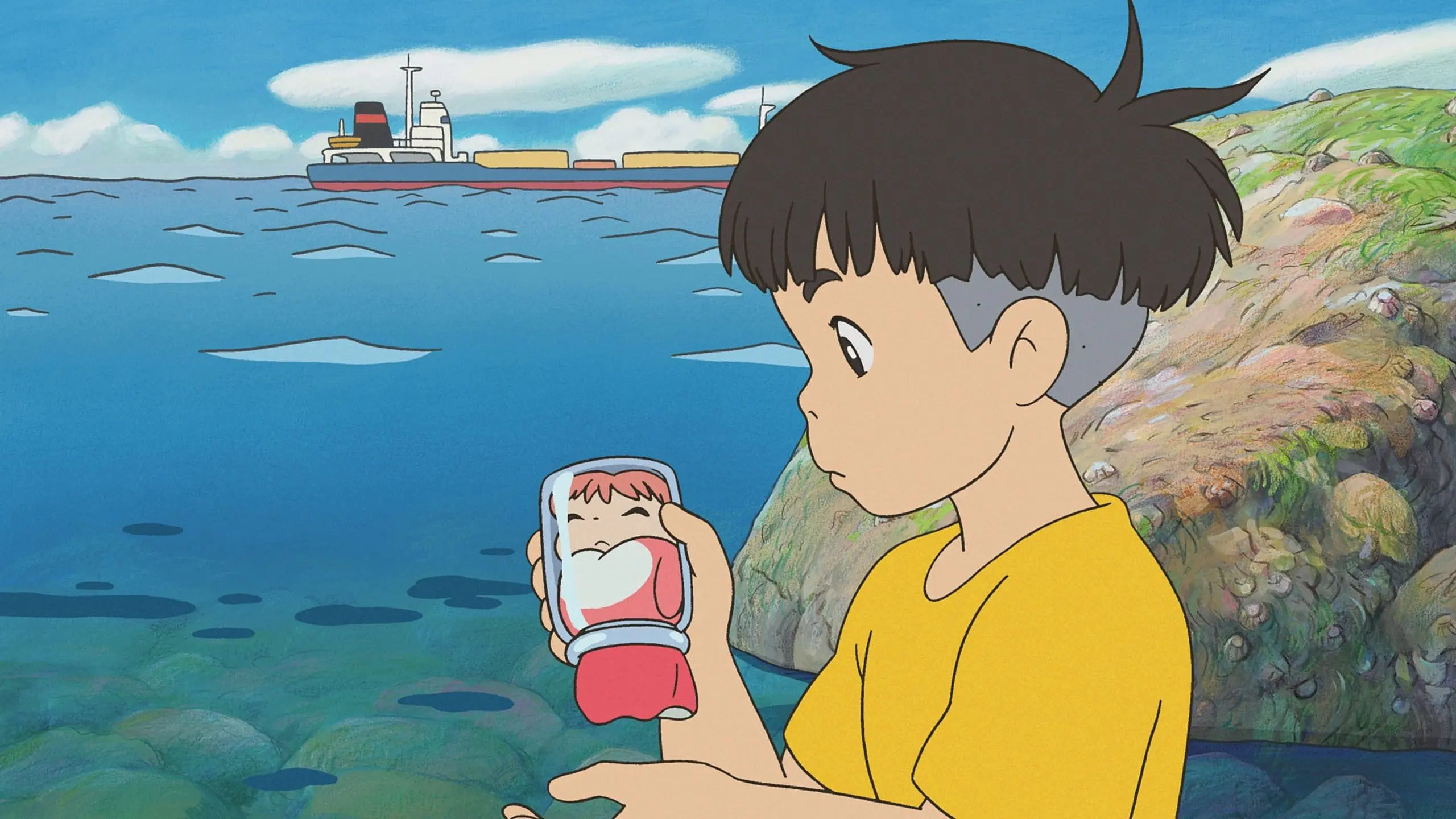 Ponyo backdrop