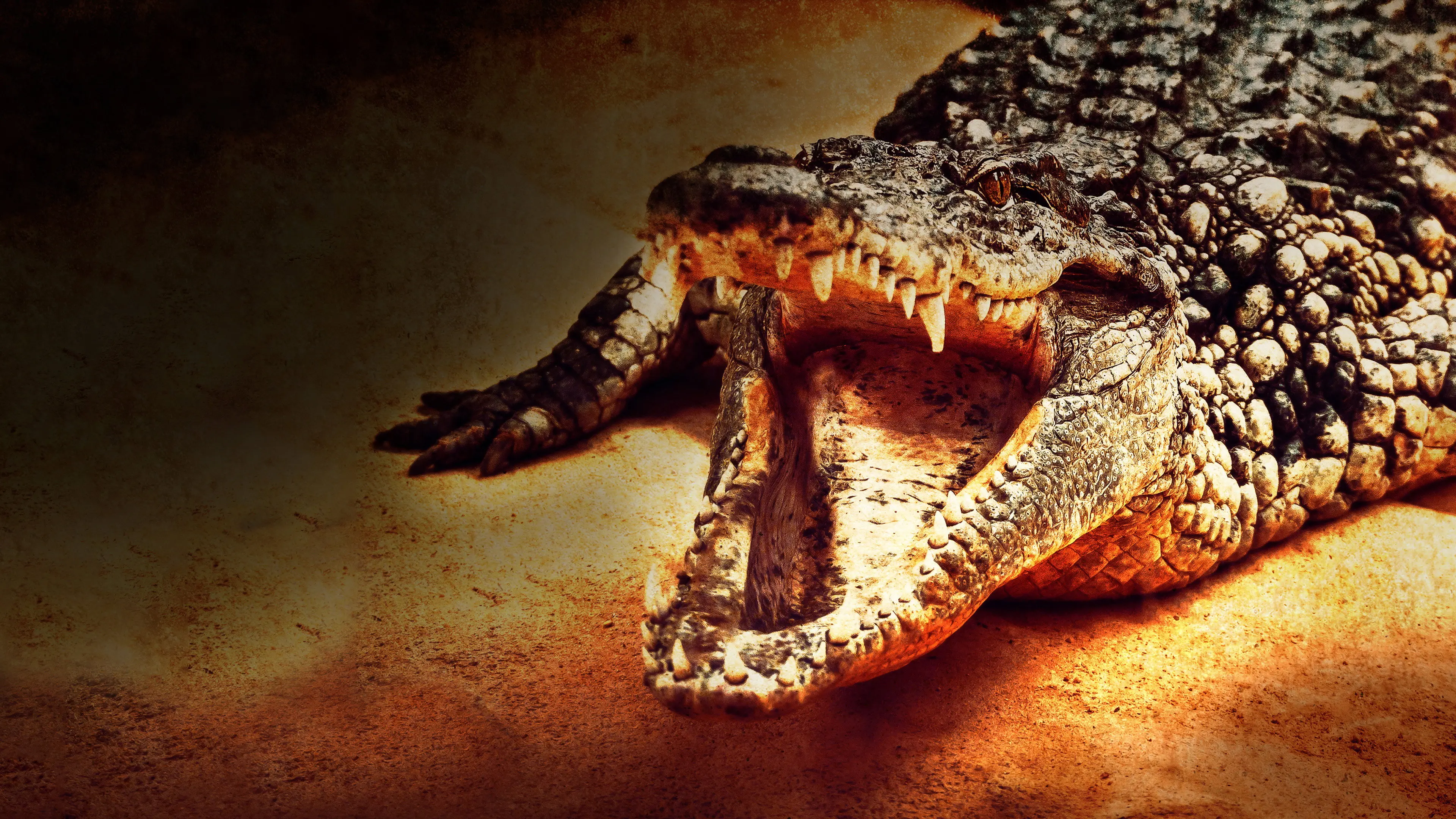 Lair Of The Killer Crocs backdrop