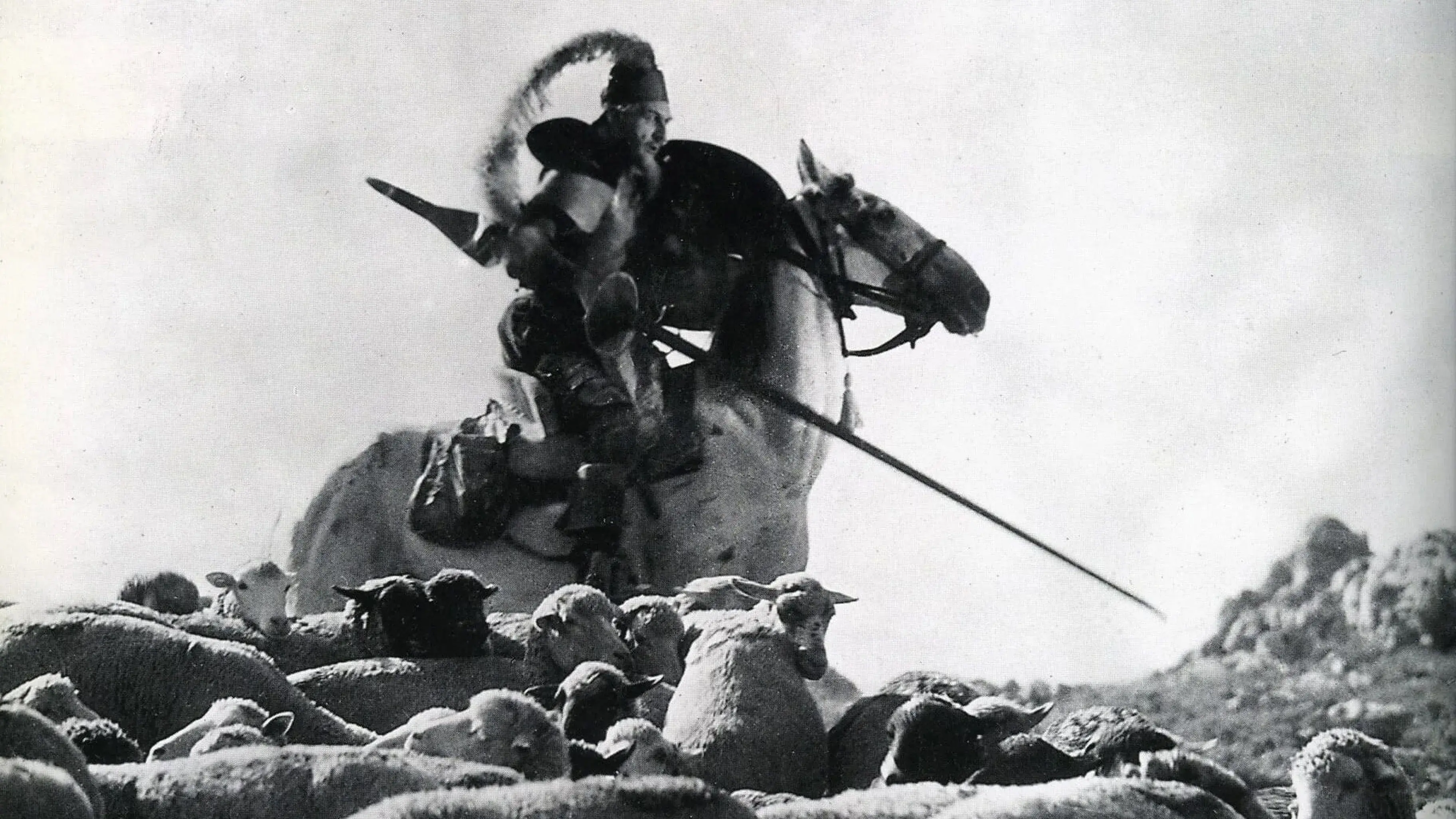 Don Quixote backdrop