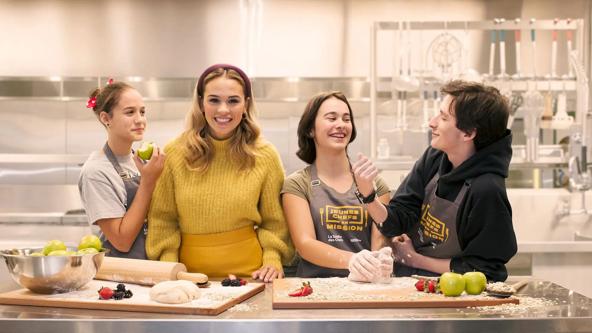 Jeunes chefs en mission backdrop