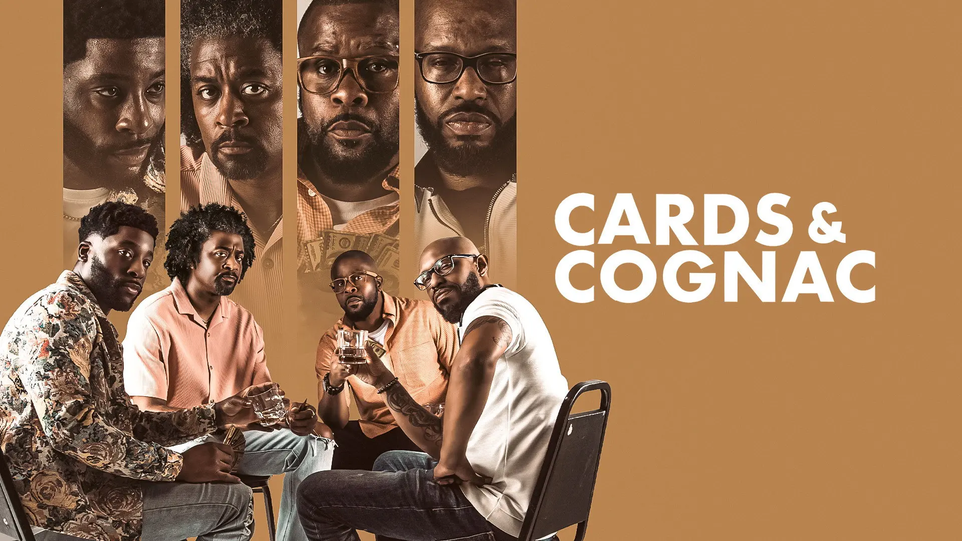 Cards & Cognac backdrop
