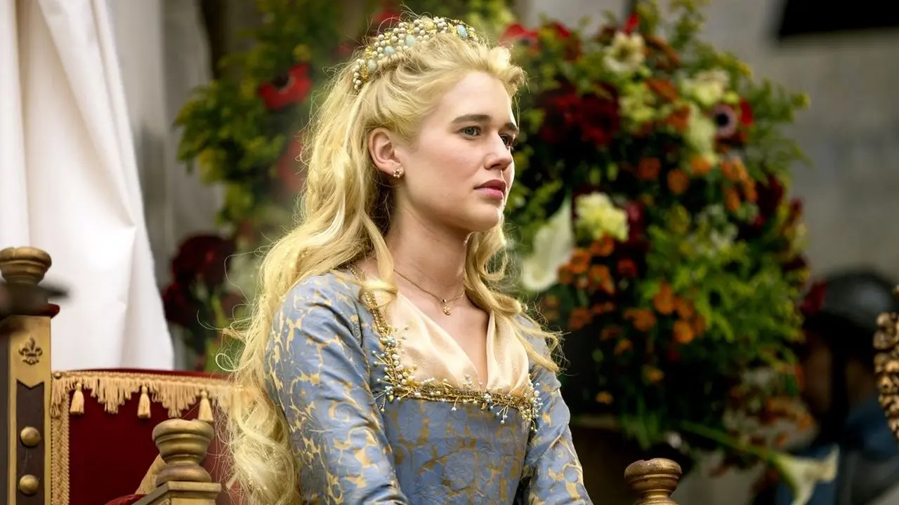 Princess Goldenhair backdrop