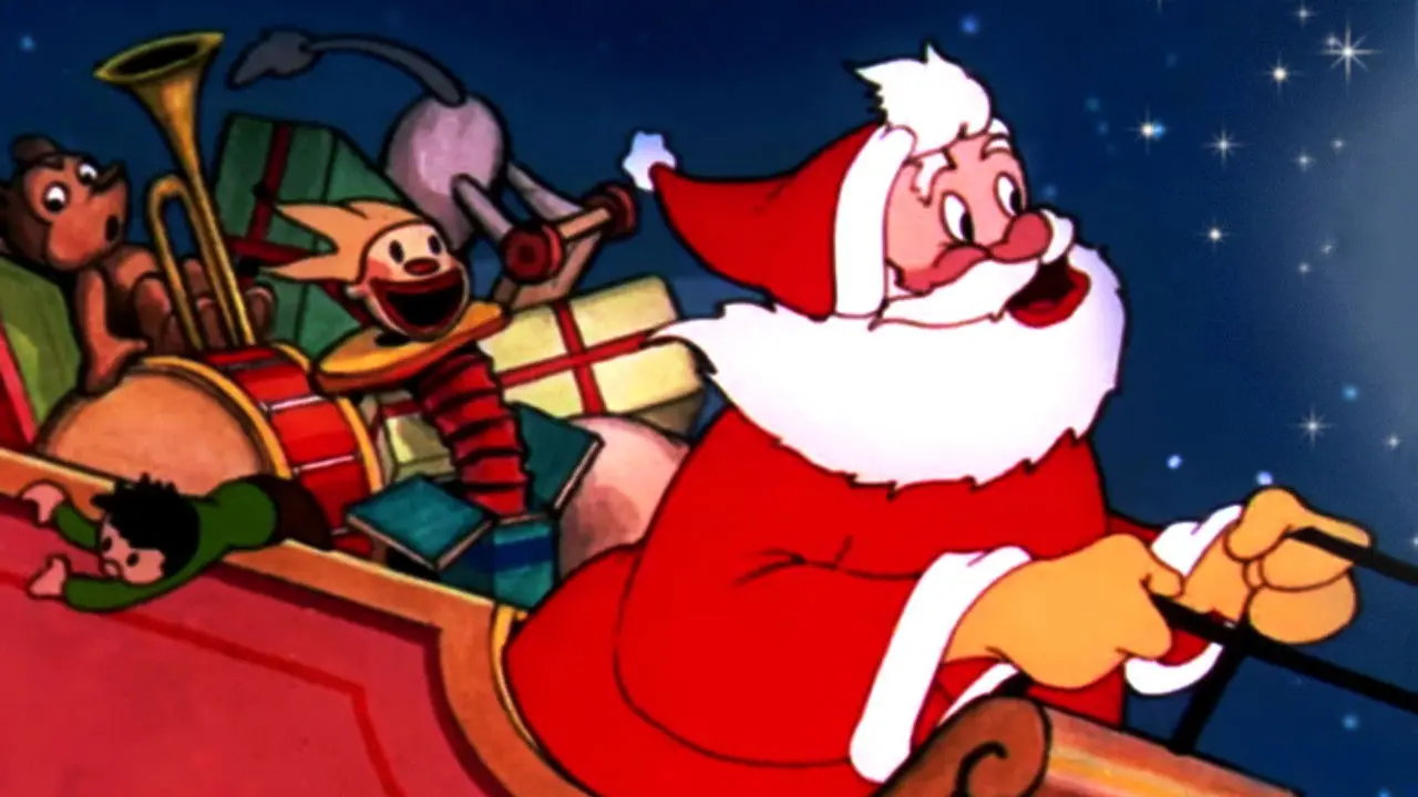 Santa's Surprise backdrop