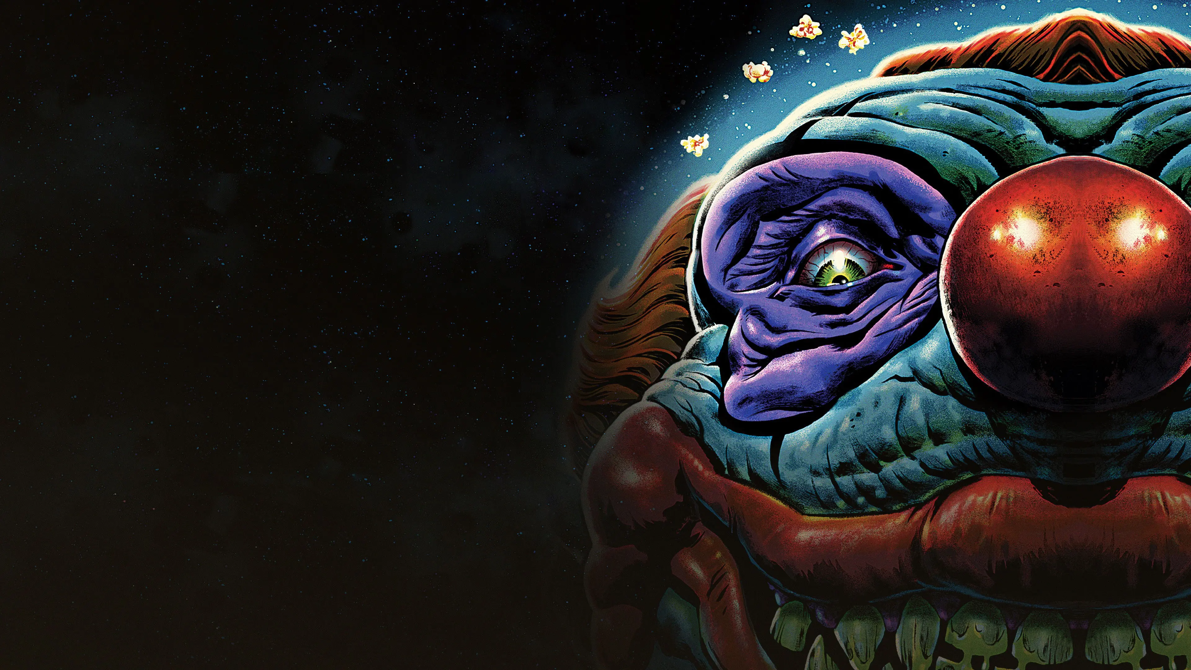 Killer Klowns from Outer Space backdrop