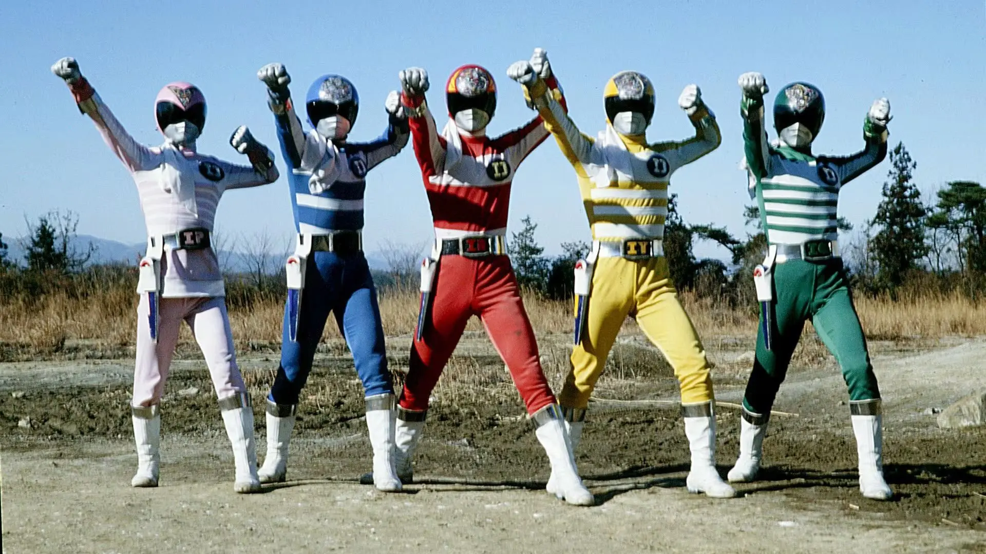 Denshi Sentai Denziman backdrop