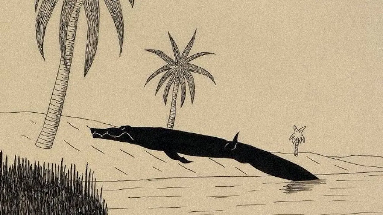 The Old Crocodile backdrop