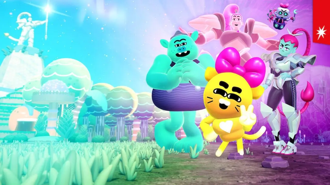 Battle Kitty backdrop