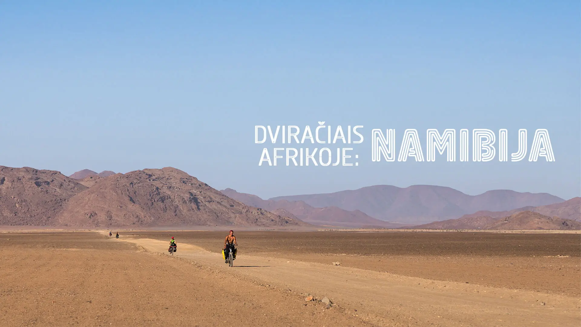 Cycling in Africa: Namibia backdrop