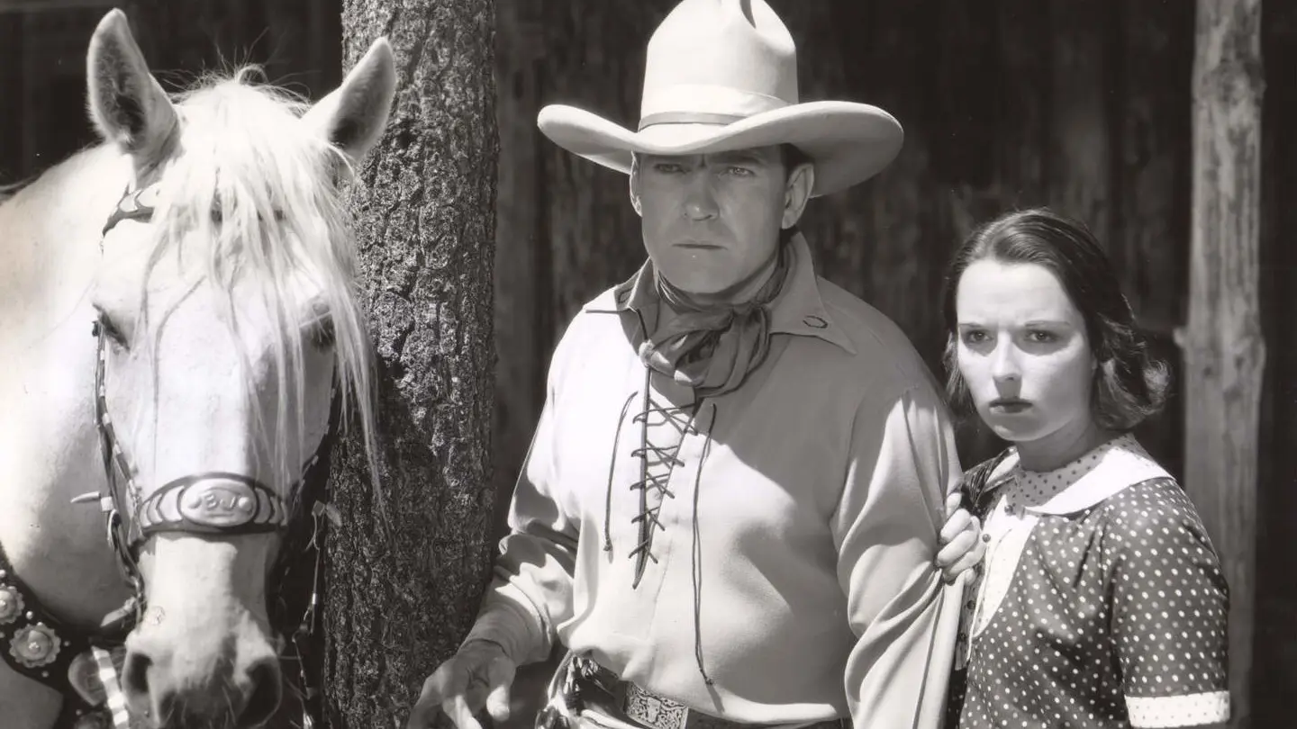 Empty Saddles backdrop