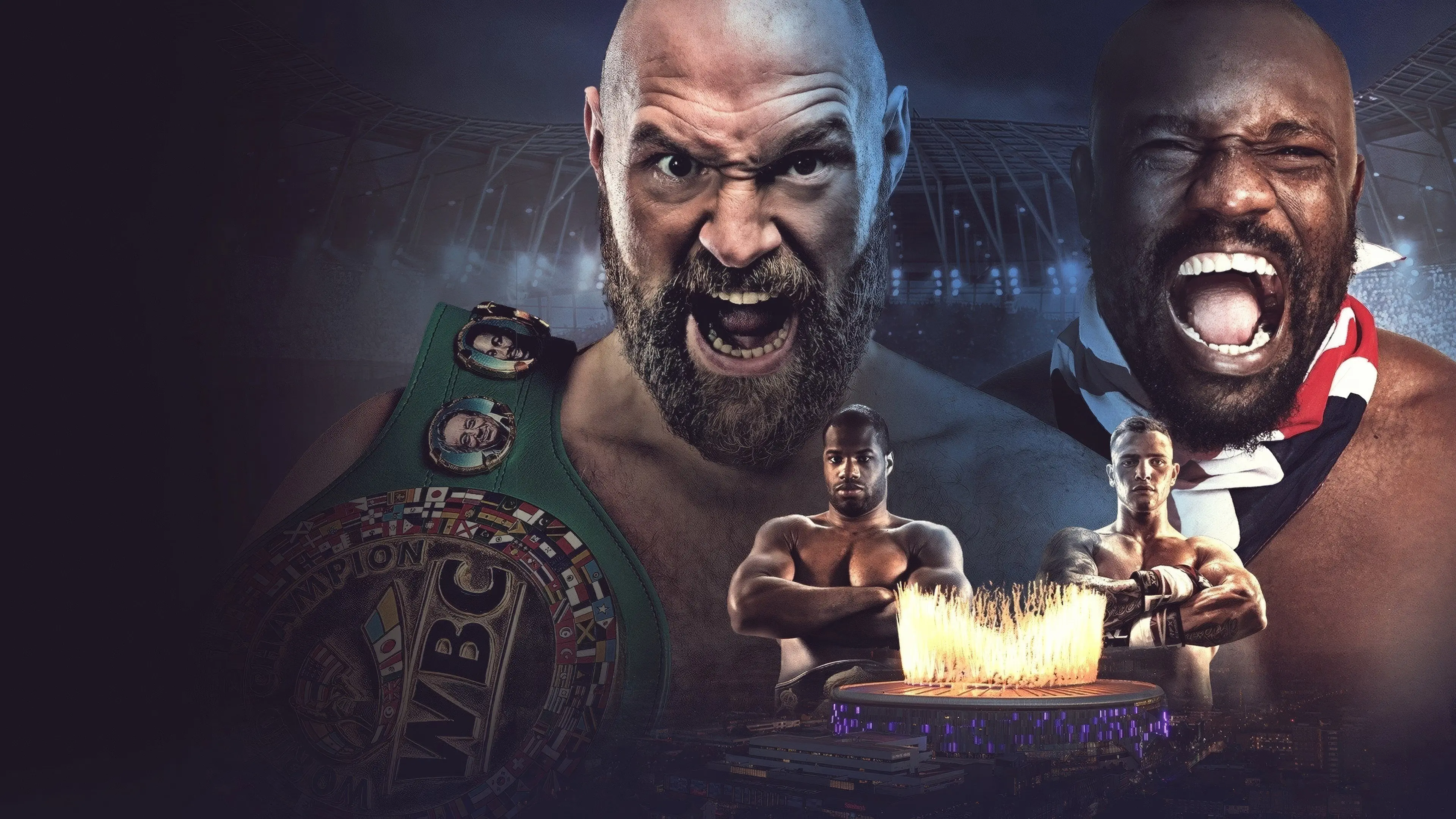 Tyson Fury vs. Derek Chisora III backdrop