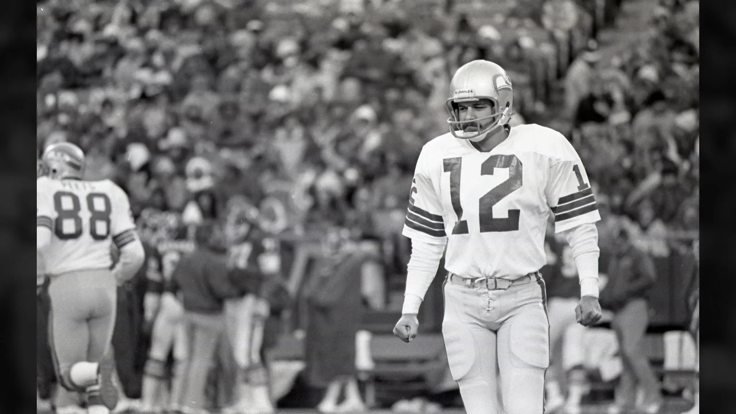 The Only Man to Wear 12 For the Seattle Seahawks backdrop