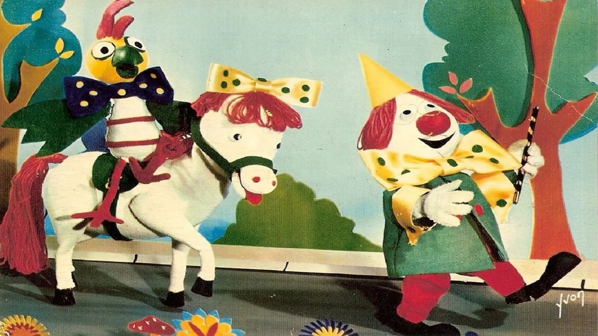 Kiri le clown backdrop