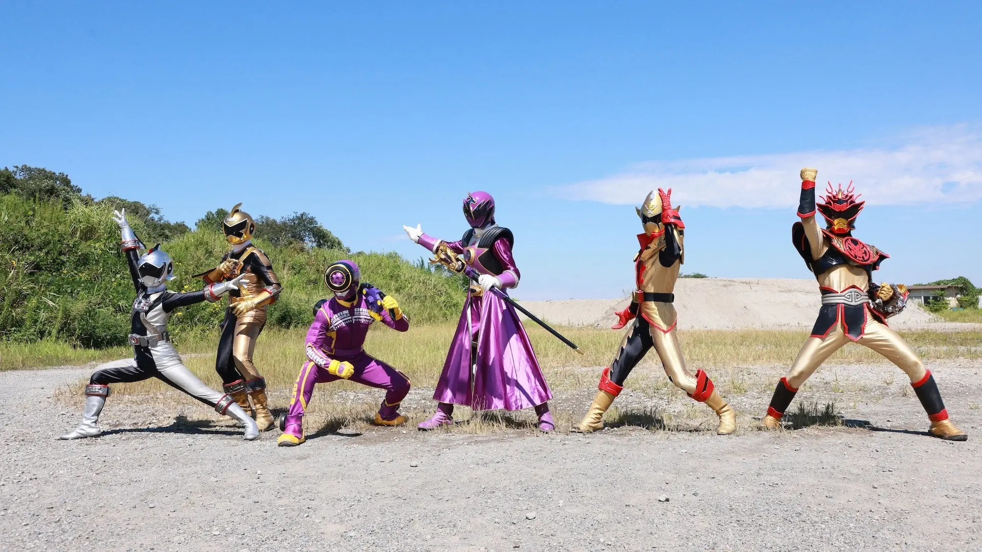 Bakuage Sentai Boonboomger formation lap: Settlers of the Galaxy backdrop