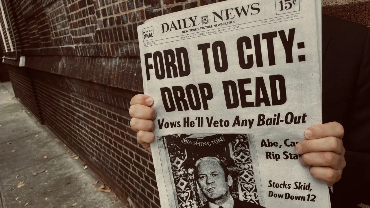 Drop Dead City backdrop