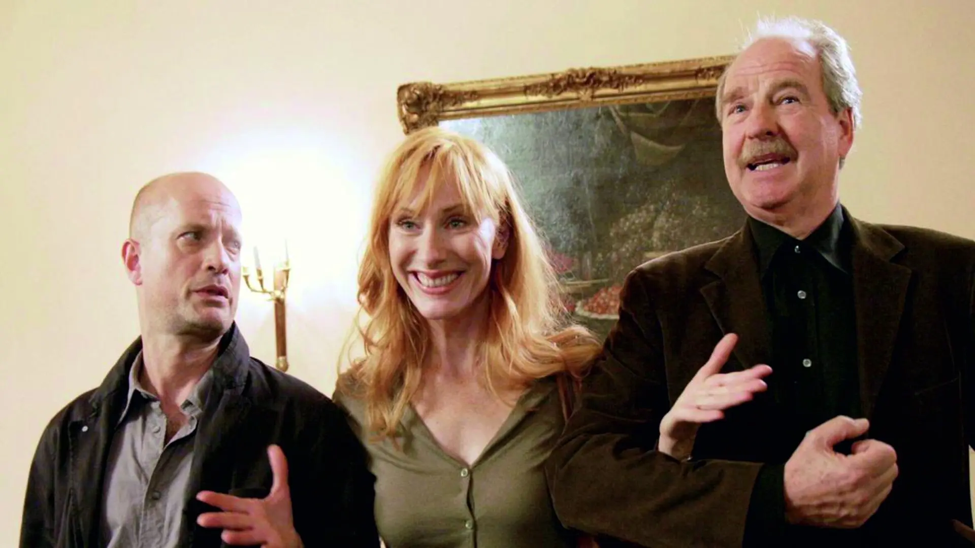 Helen, Fred und Ted backdrop