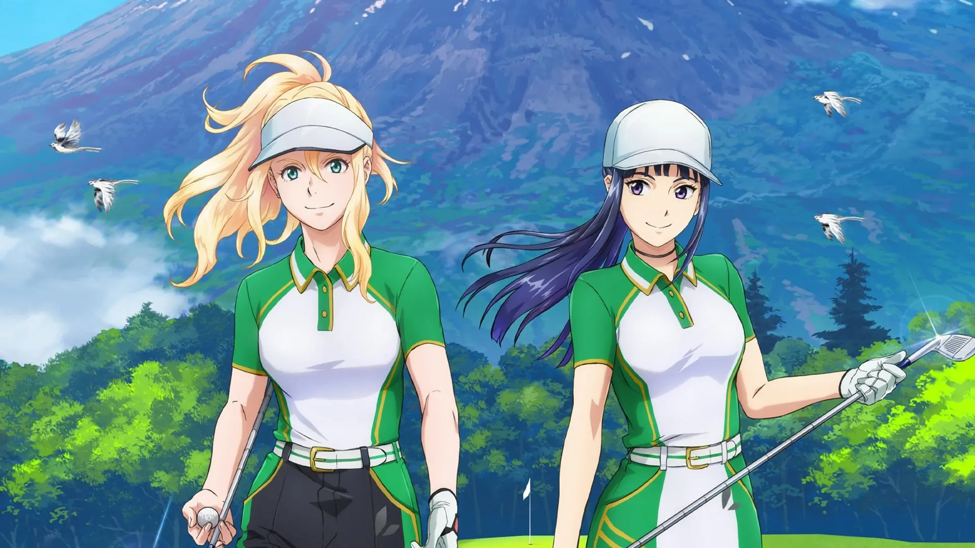 BIRDIE WING -Golf Girls' Story- backdrop
