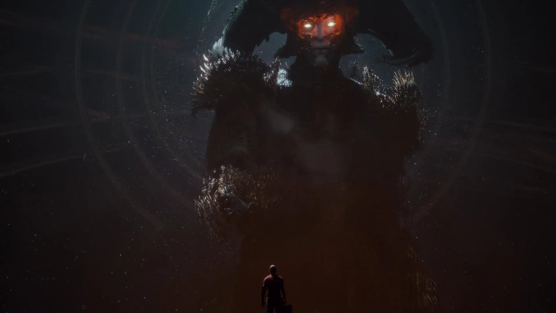 The Heretic backdrop