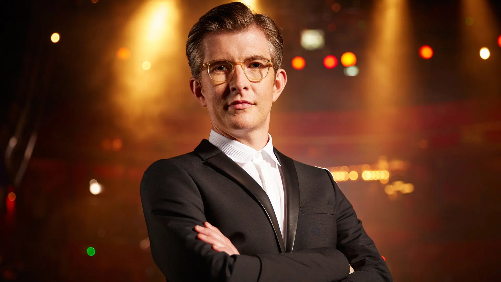 The Naked Choir with Gareth Malone backdrop