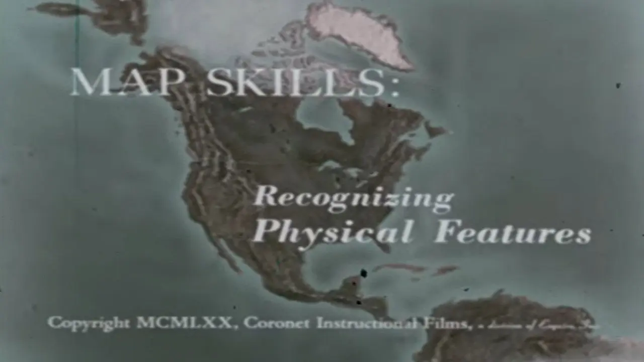 Map Skills: Recognizing Physical Features backdrop