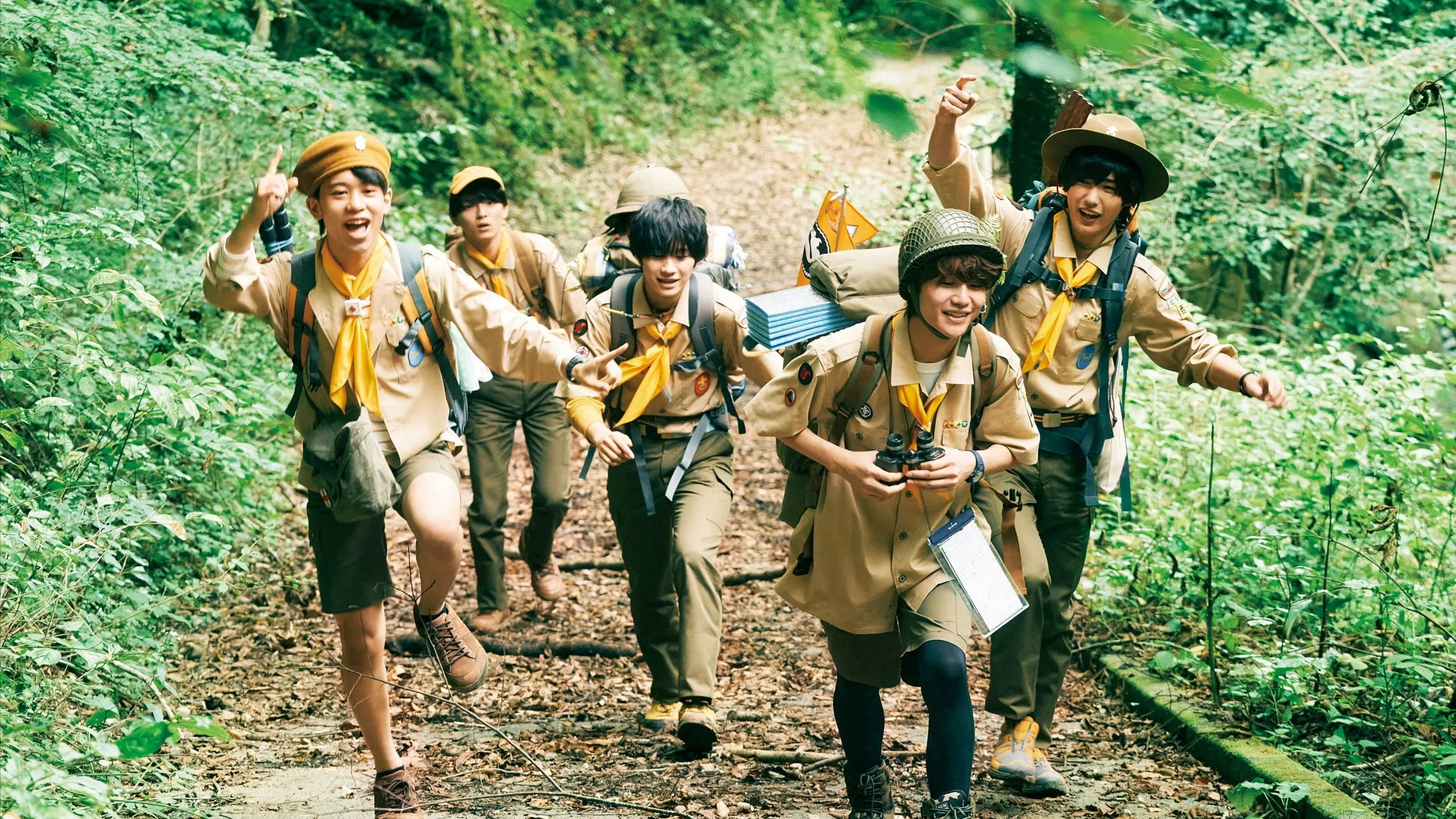 Johnny's Jr. Our Survival Wars backdrop