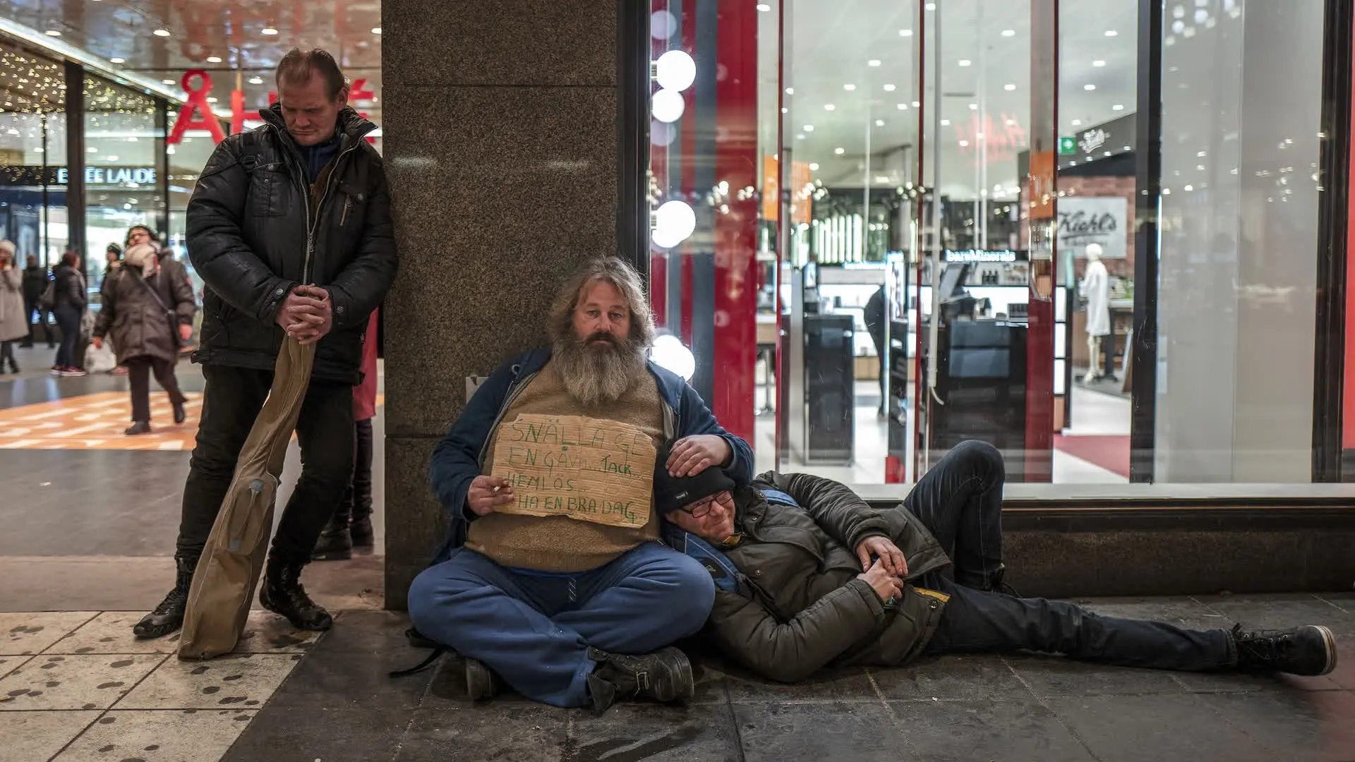 36 Days on the Street backdrop