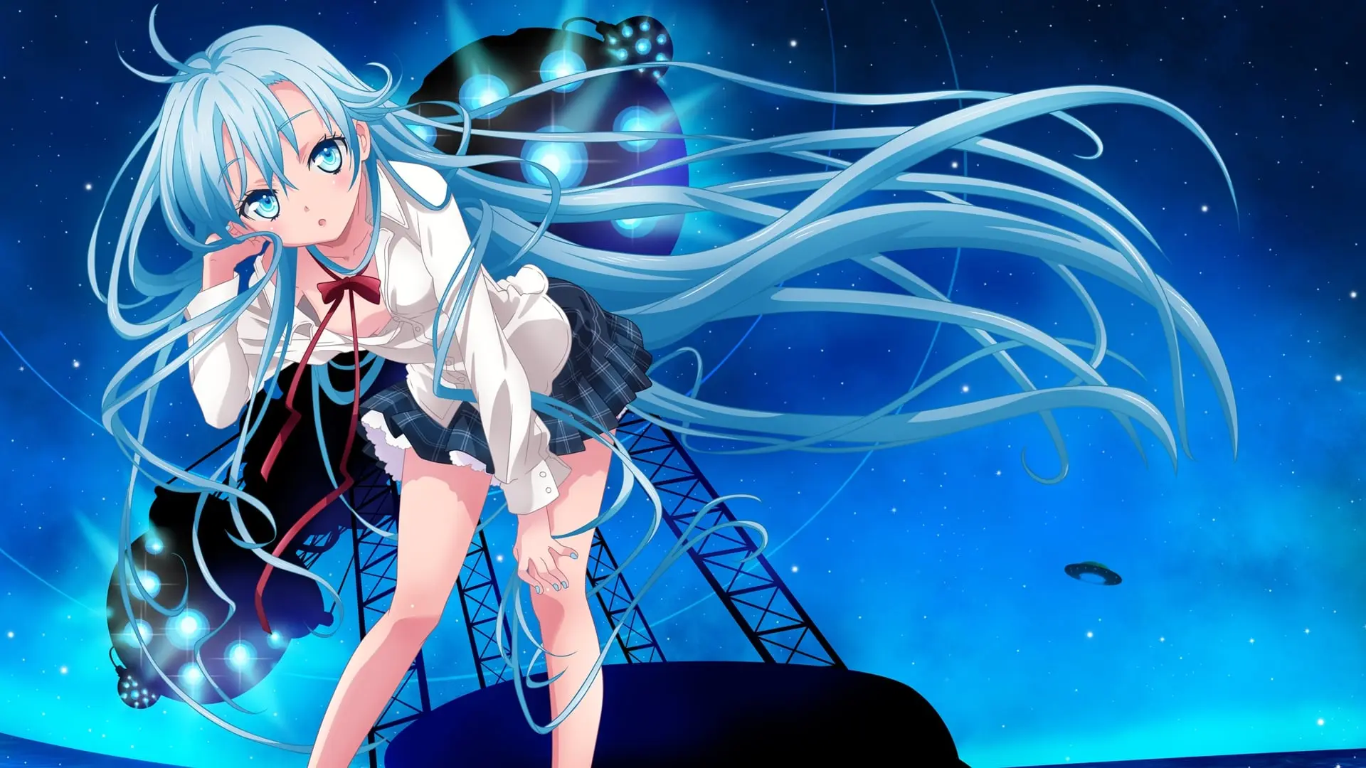 Ground Control to Psychoelectric Girl backdrop
