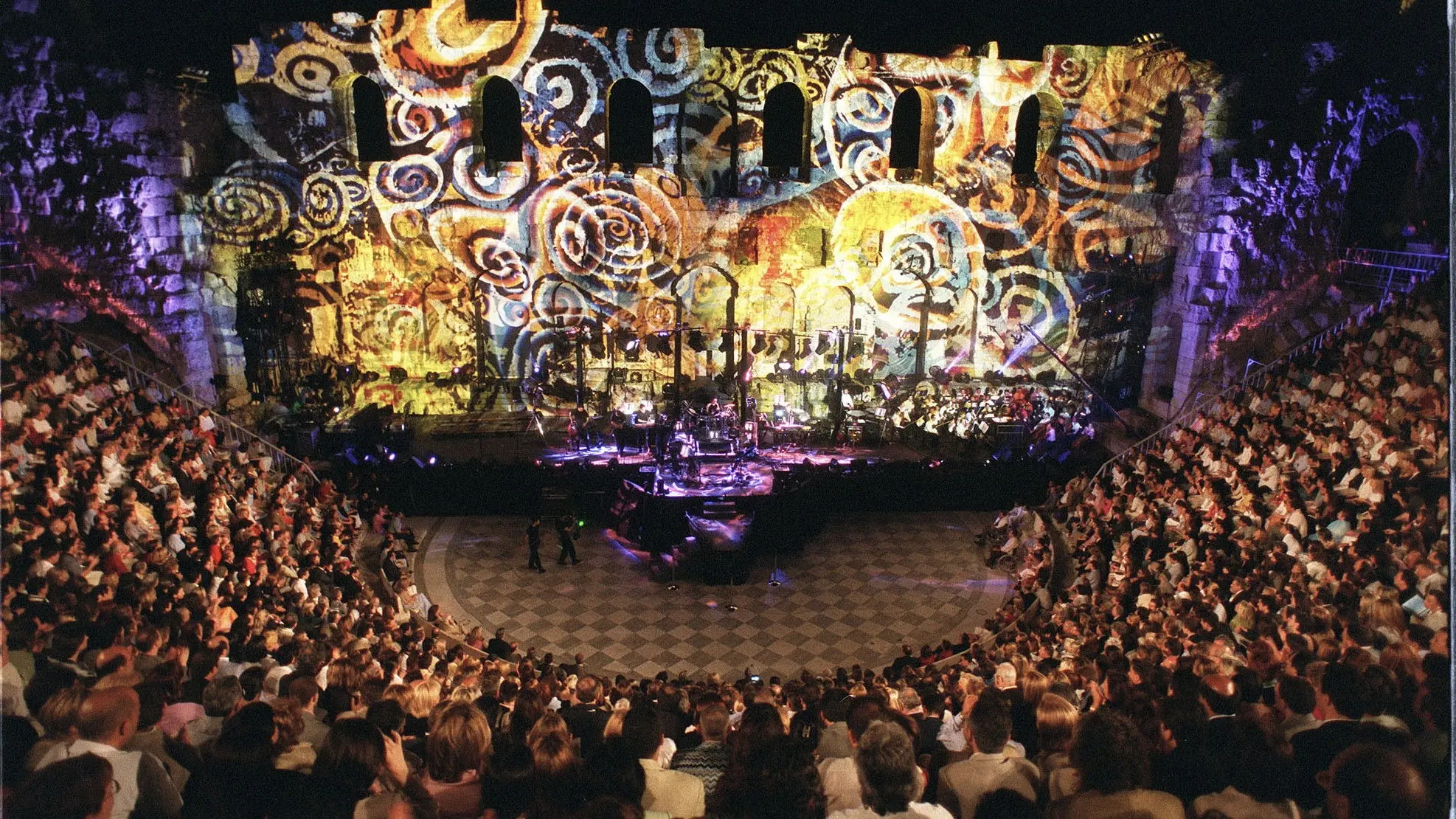 Jean-Michel Jarre - Hymn To Akropolis backdrop