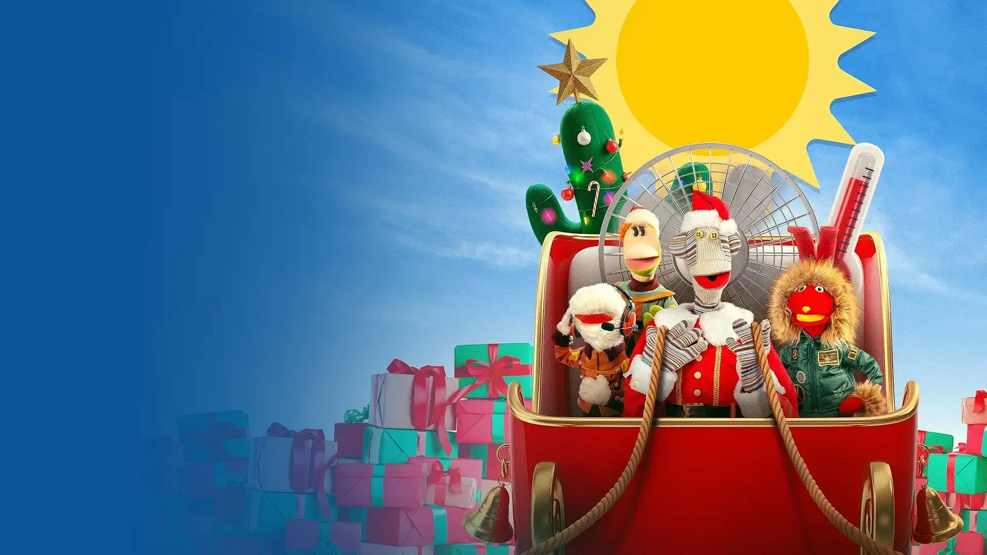 31 Minutes: One Hot Christmas backdrop
