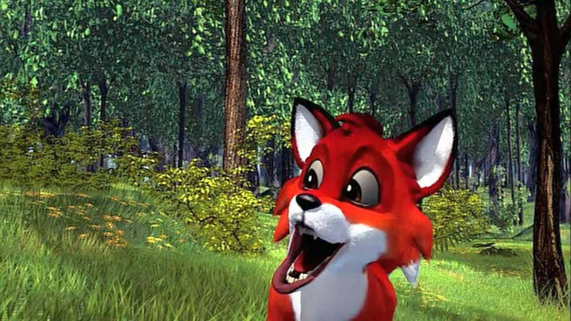 A Fox's Tale backdrop