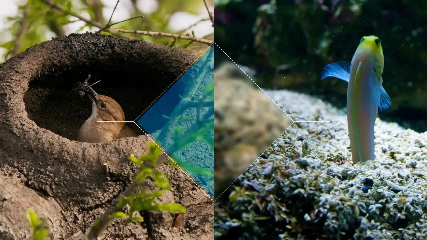 Animal Construction backdrop