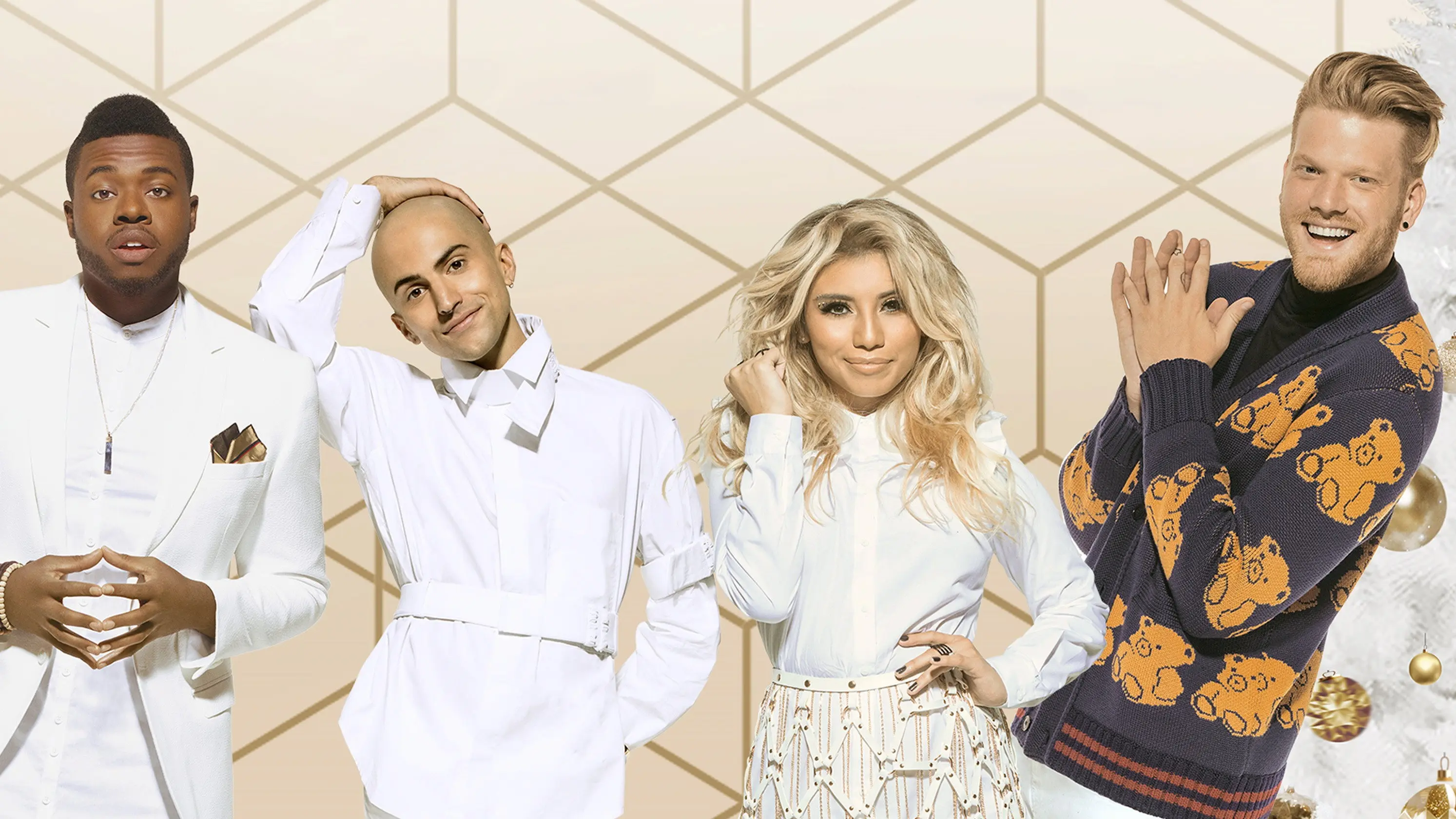 A Very Pentatonix Christmas backdrop