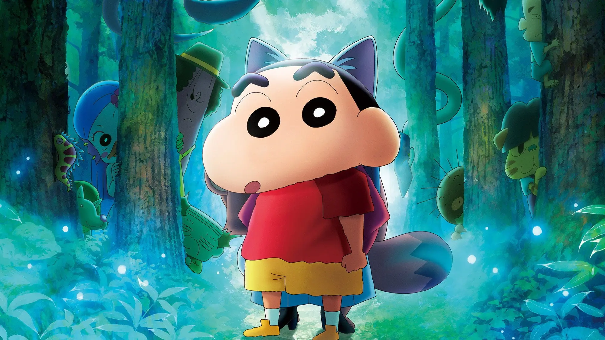 Crayon Shin-chan the Movie: Very Bizarre! My Yokai Vacation backdrop