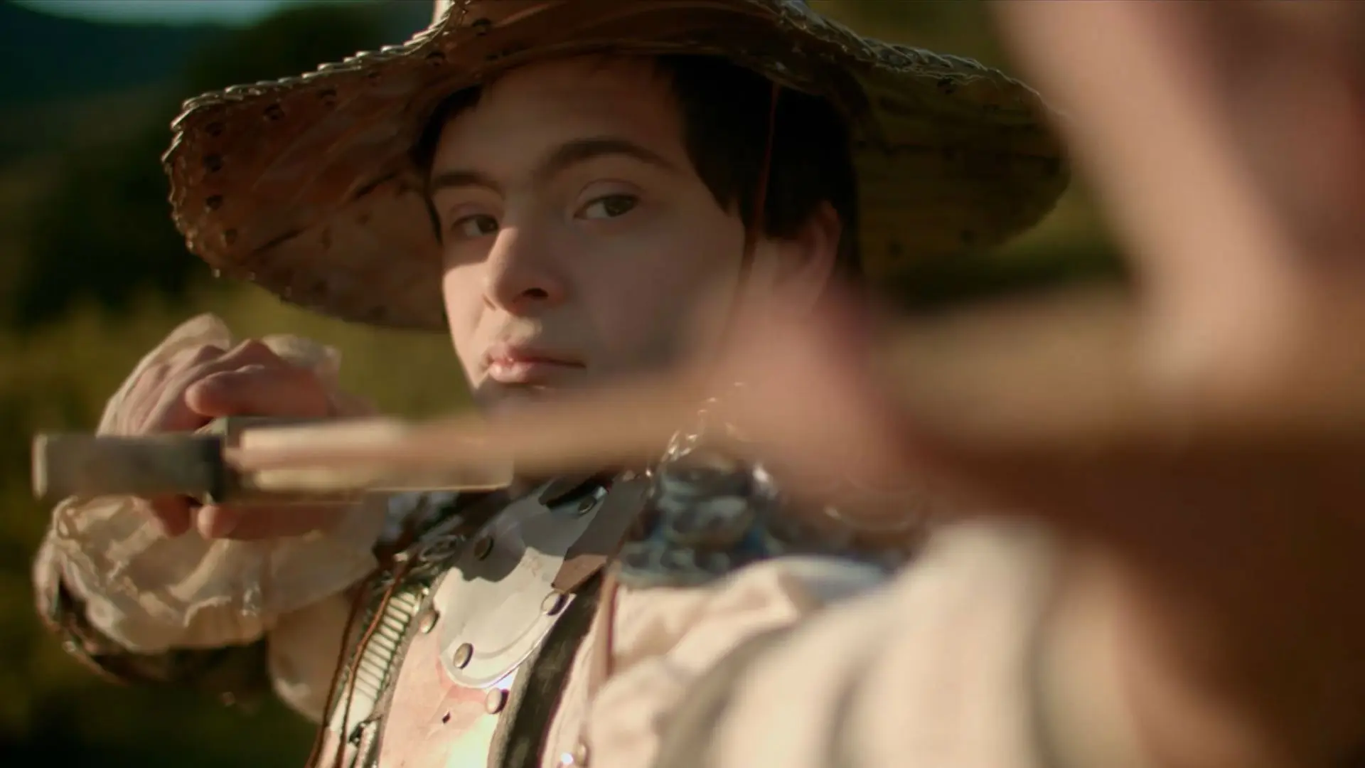 Down Quixote backdrop