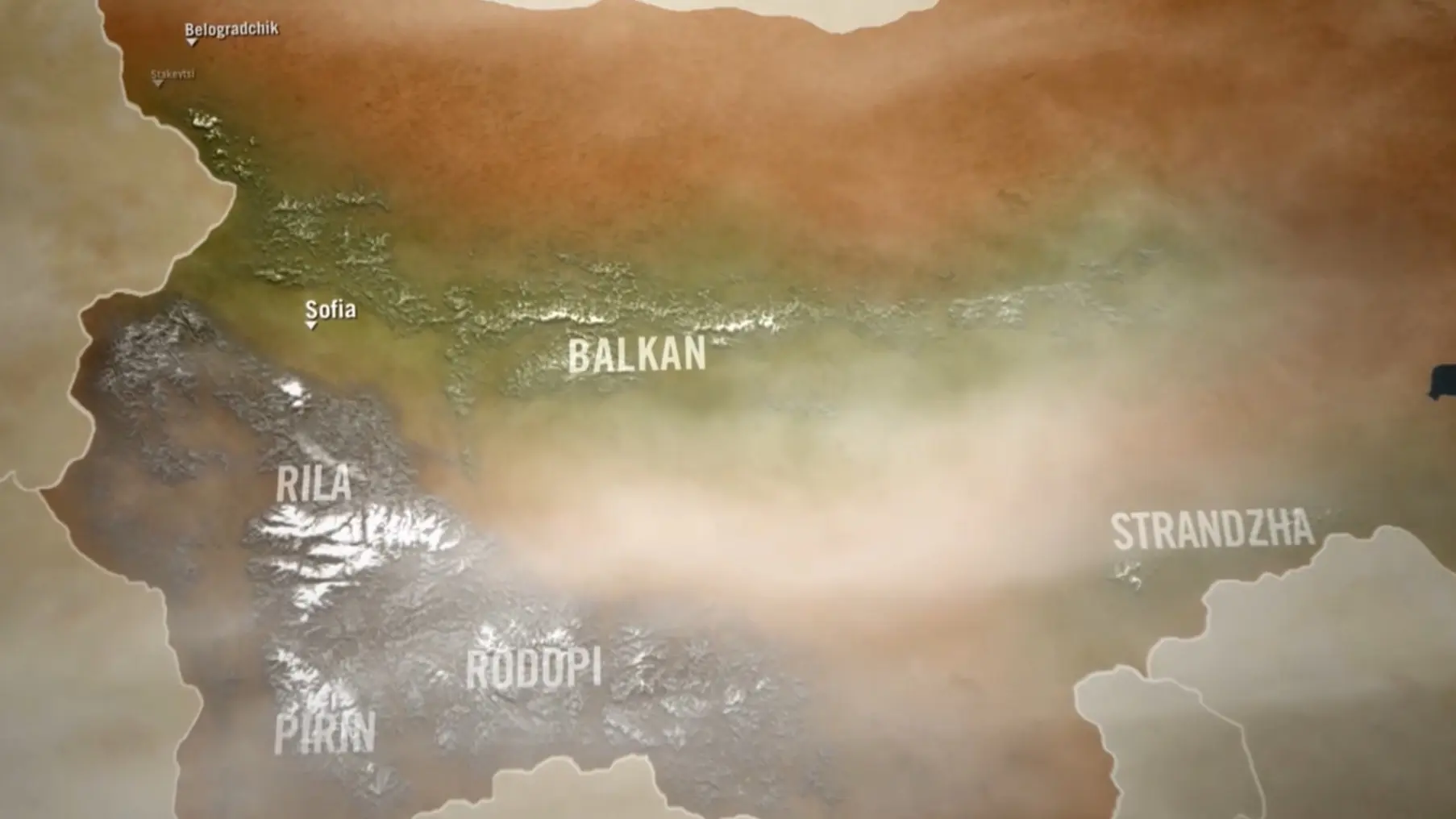 Bulgaria's Mountain Worlds backdrop