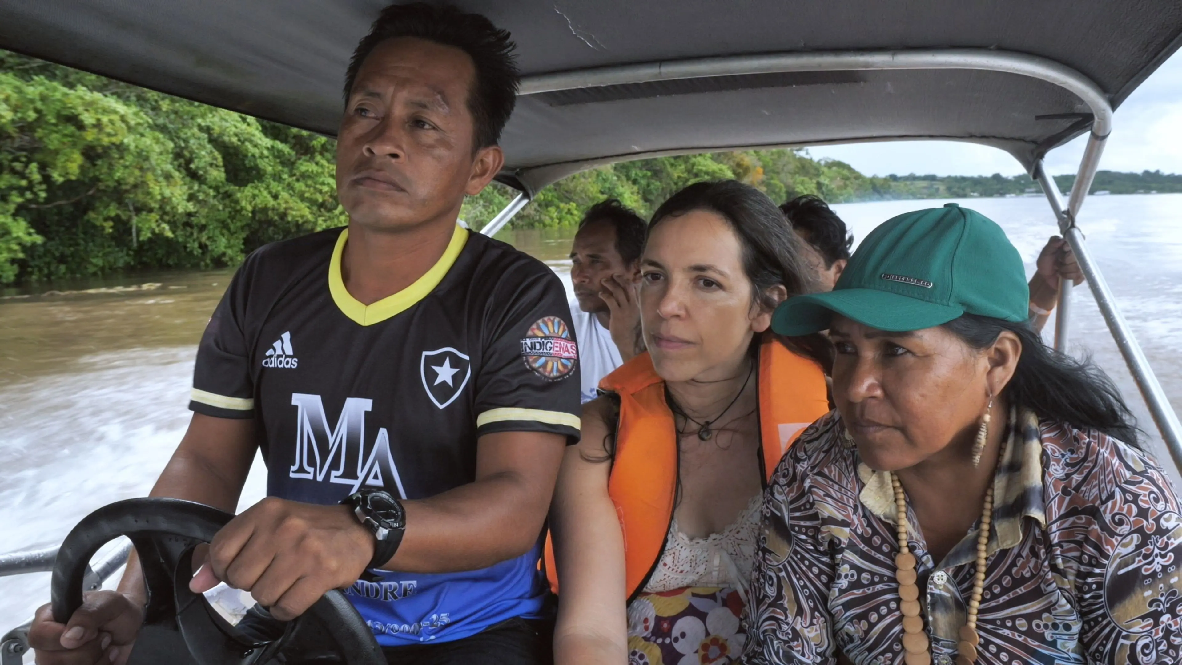 Amazonia, an Encounter with the Guardians of the Rainforest backdrop