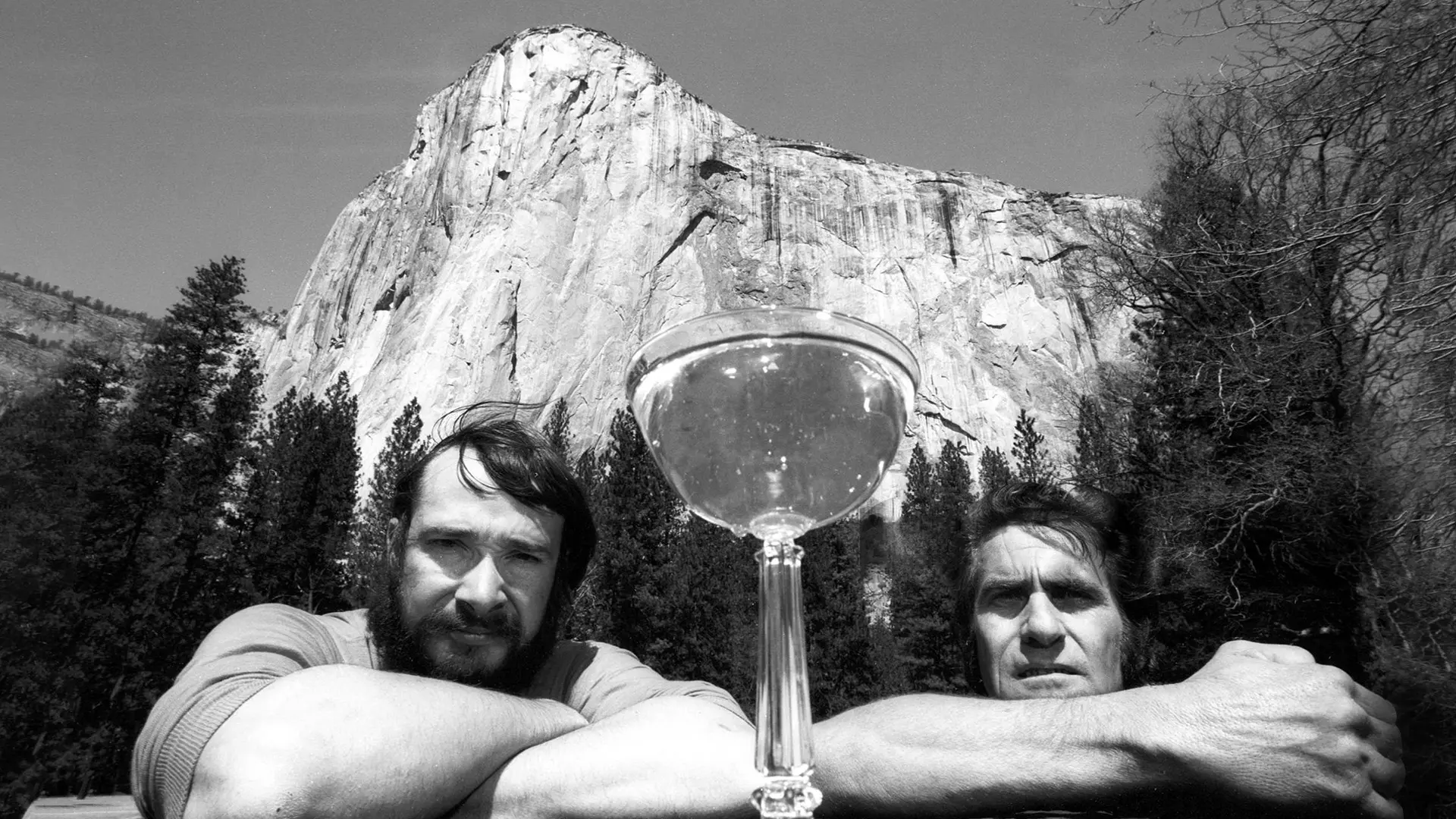 Warren Harding - Recollections of the Wall of the Early Morning Light backdrop