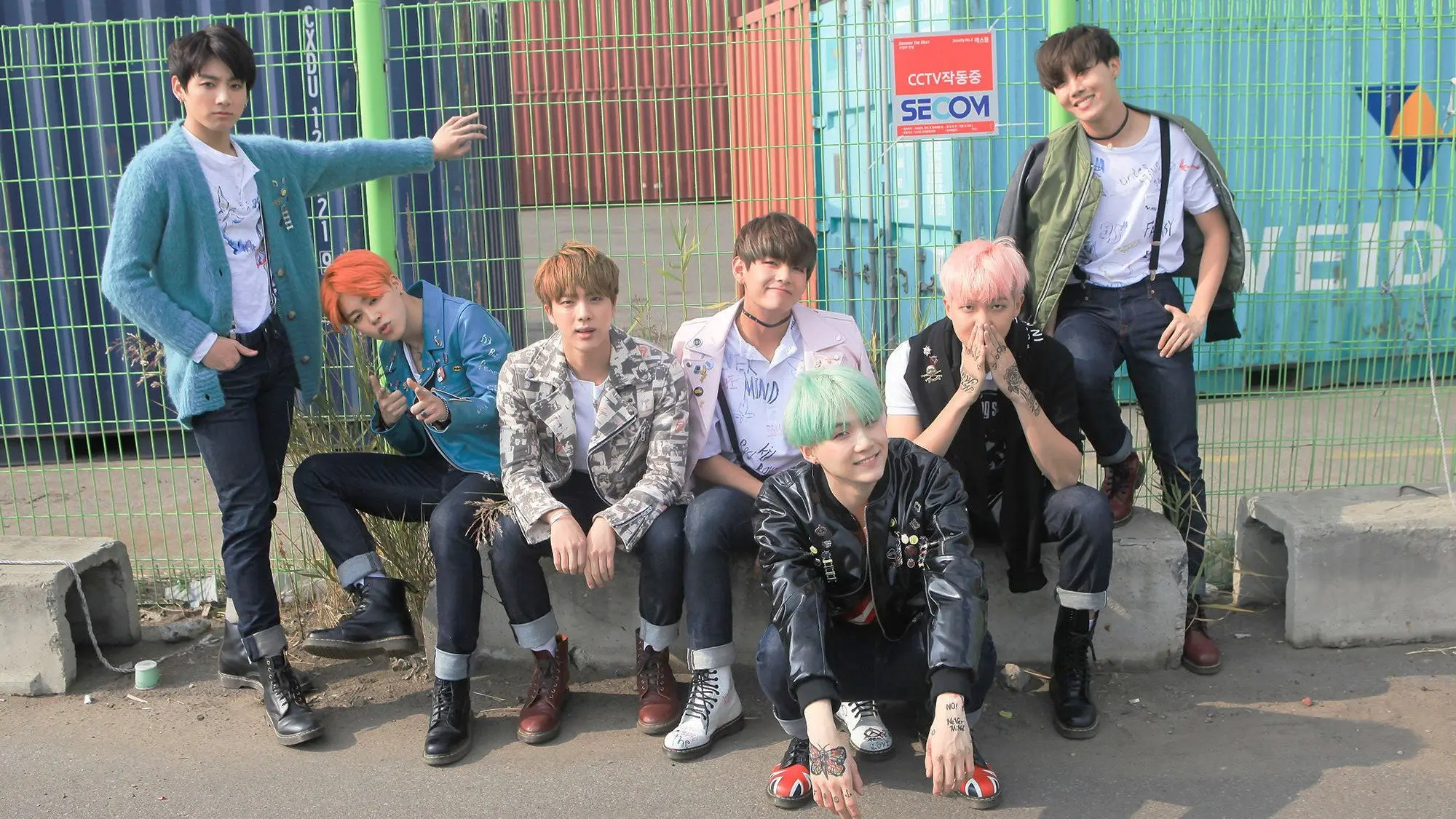 BTS Memories of 2015 backdrop