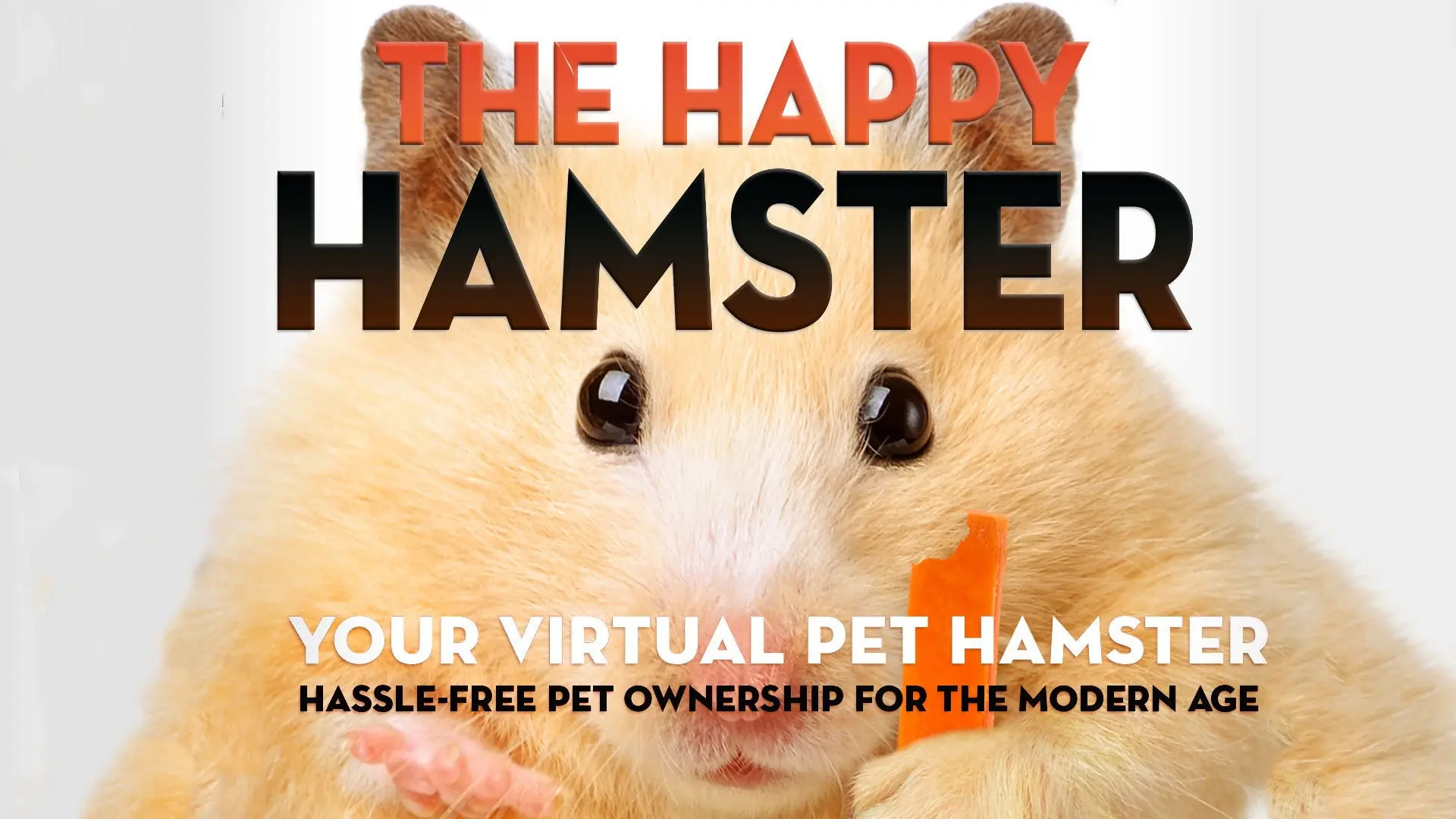 The Happy Hamster: Your Virtual Pet Hamster - Hassle-Free Pet Ownership for the Modern Age backdrop
