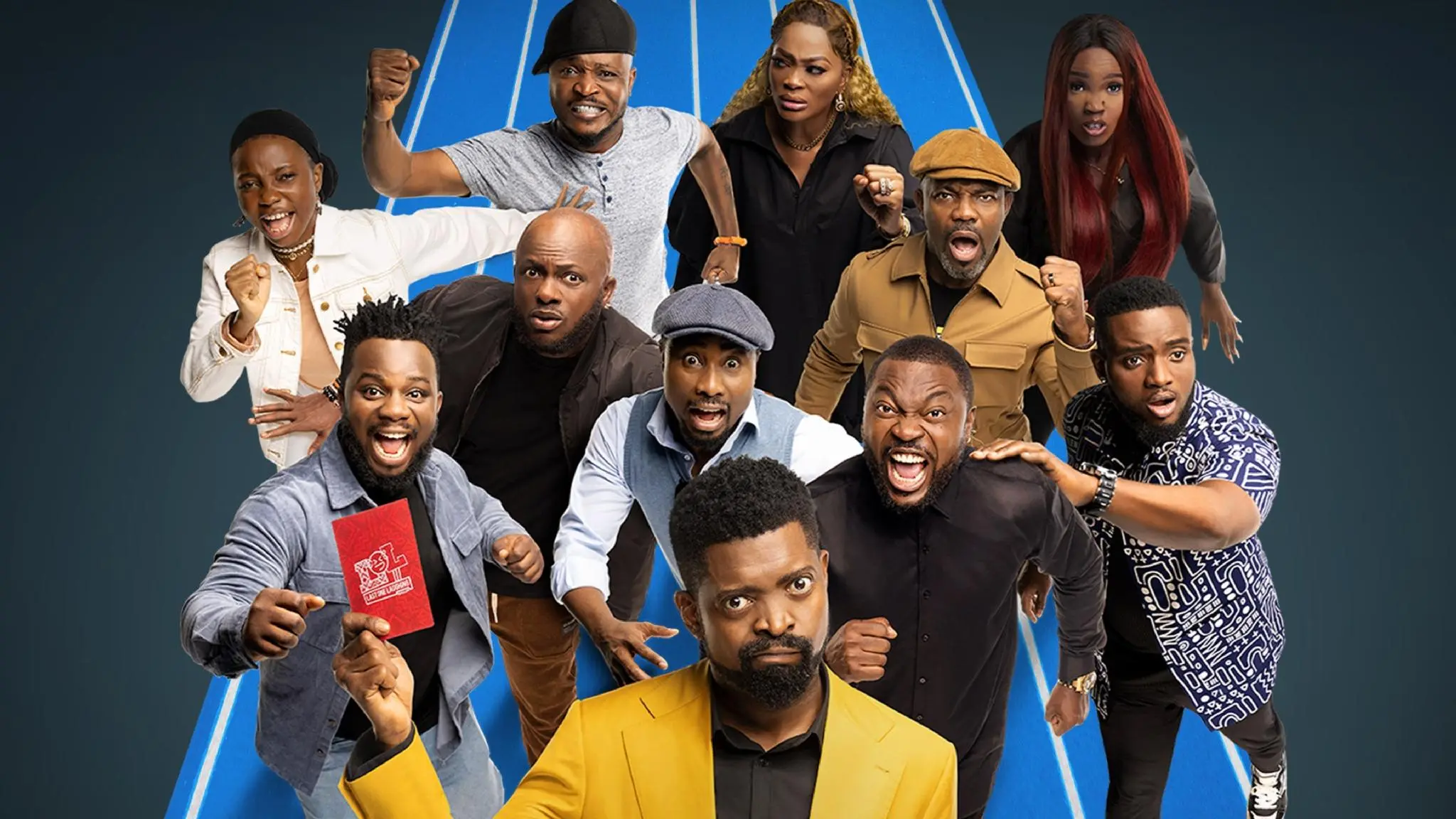 LOL: Last One Laughing Naija backdrop