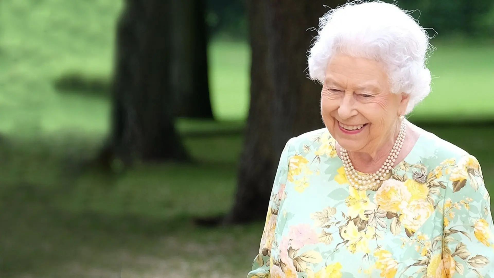 The Queen's Green Planet backdrop