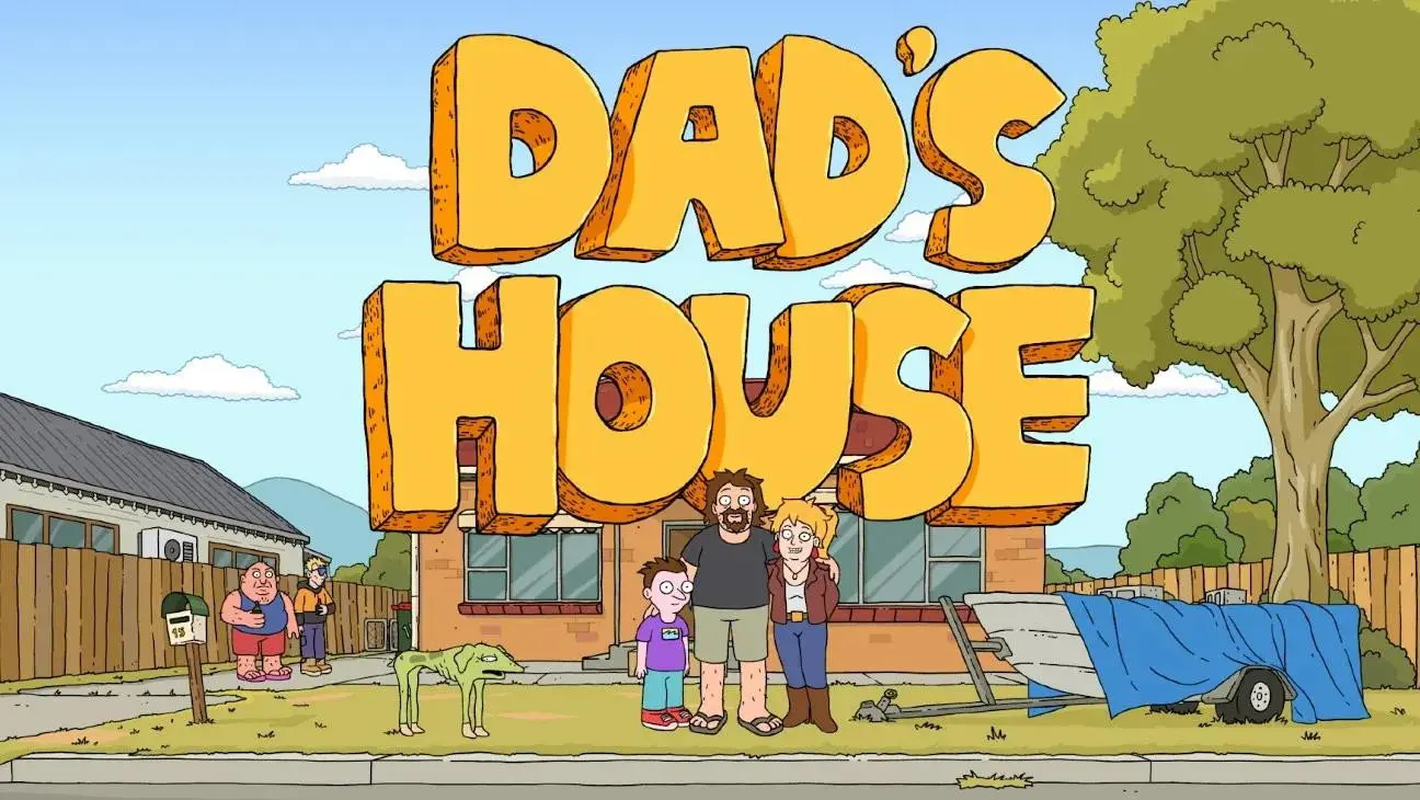 Dad's House backdrop