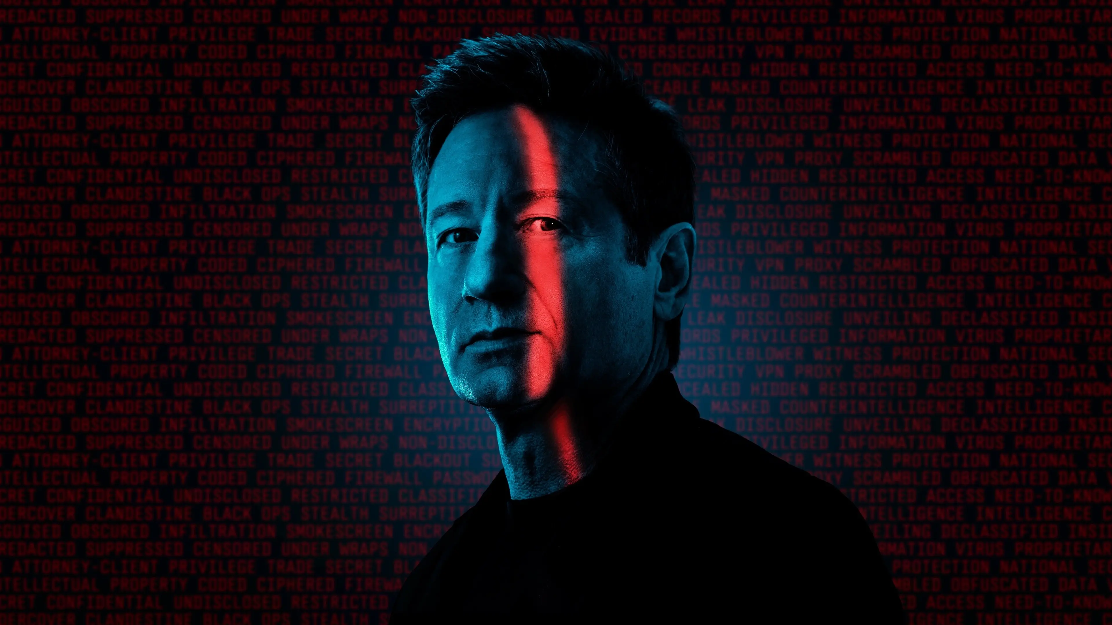 Secrets Declassified with David Duchovny backdrop