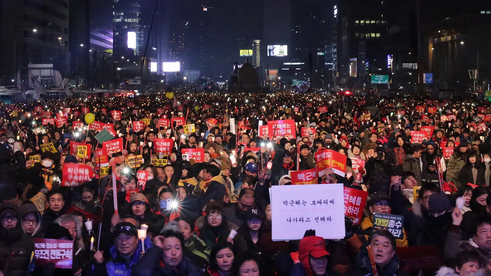 Light A Candle, Write A History - Candlelight Revolution backdrop