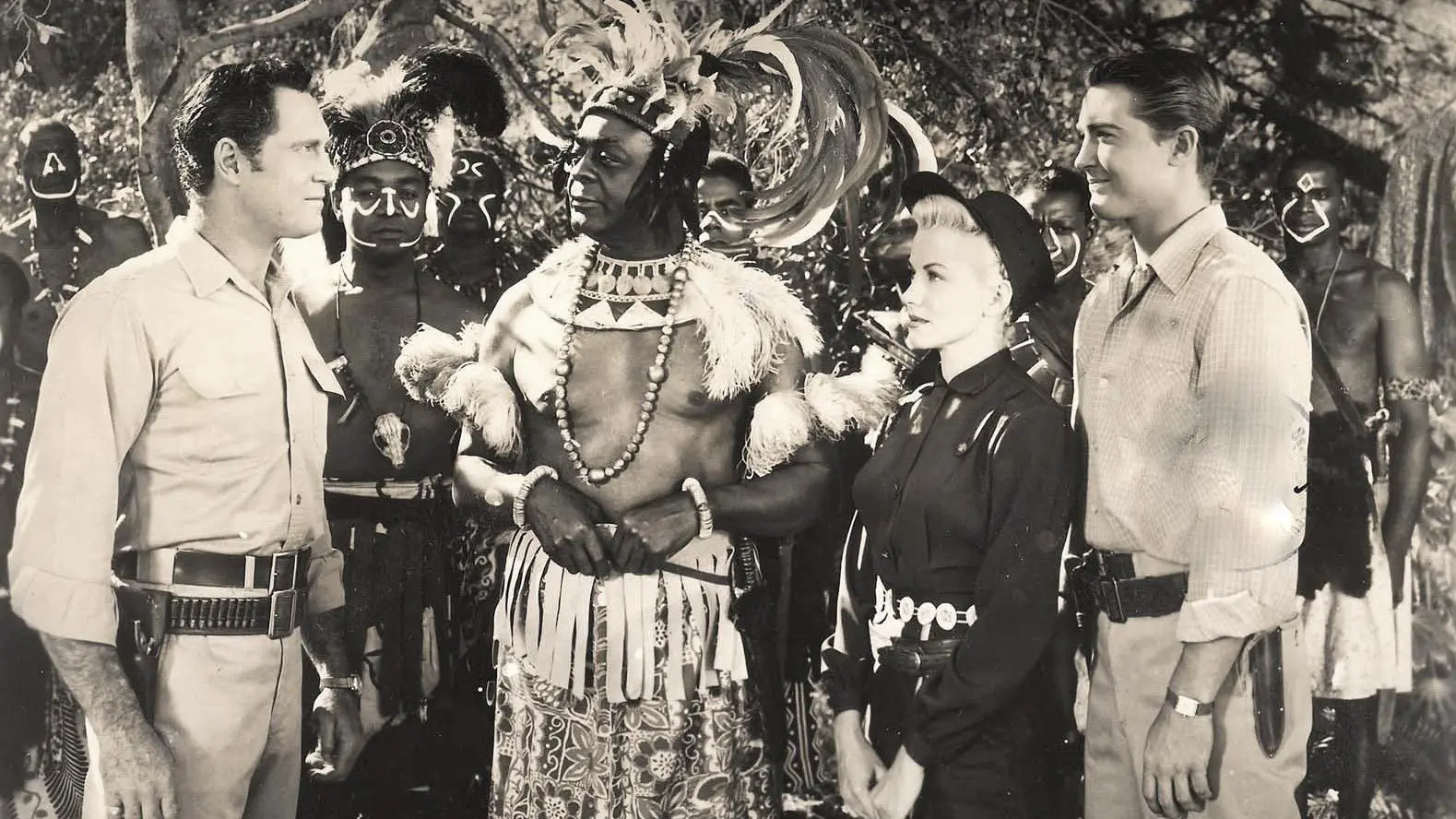 Jungle Drums of Africa backdrop