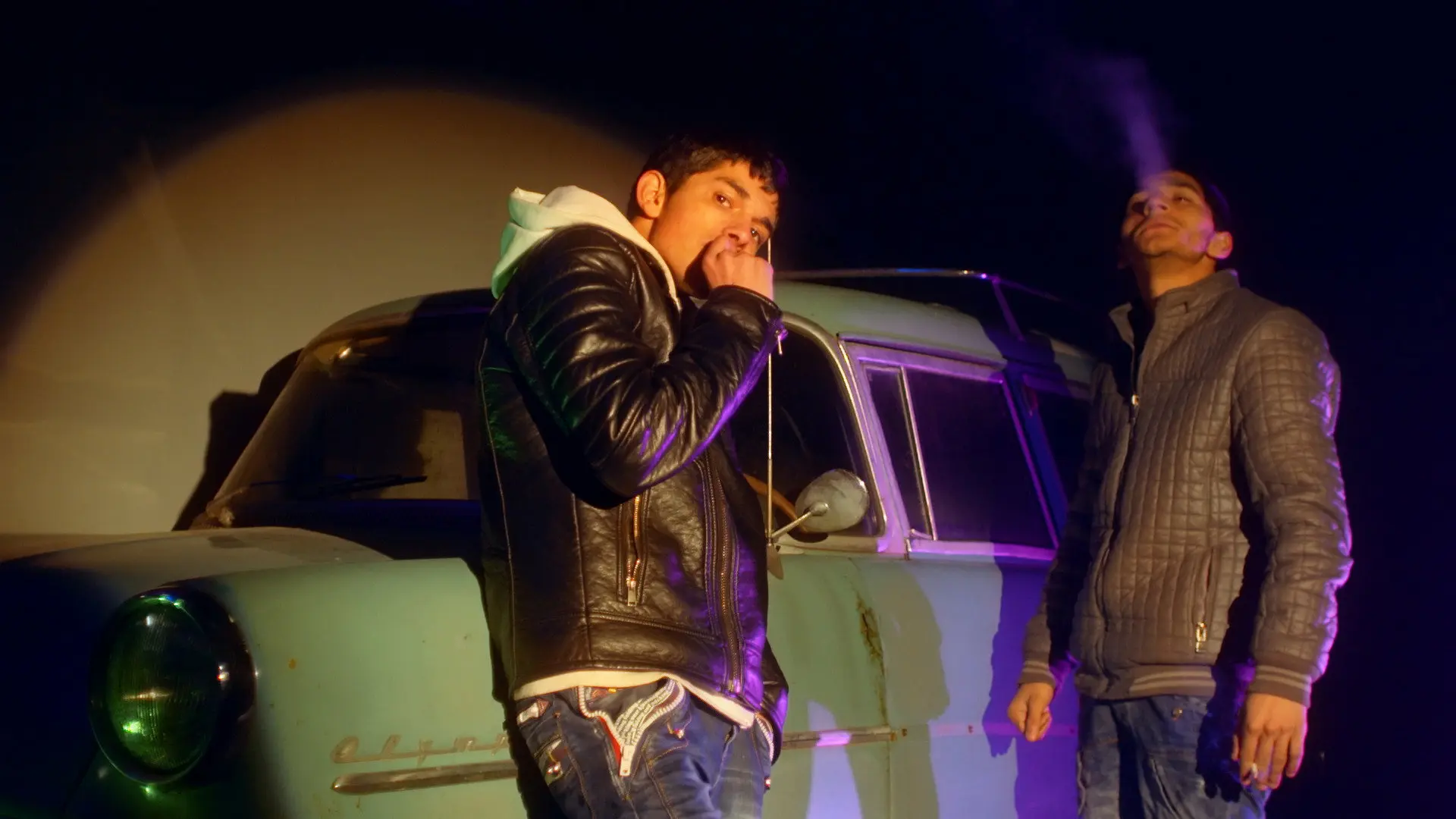 Brothers of the Night backdrop